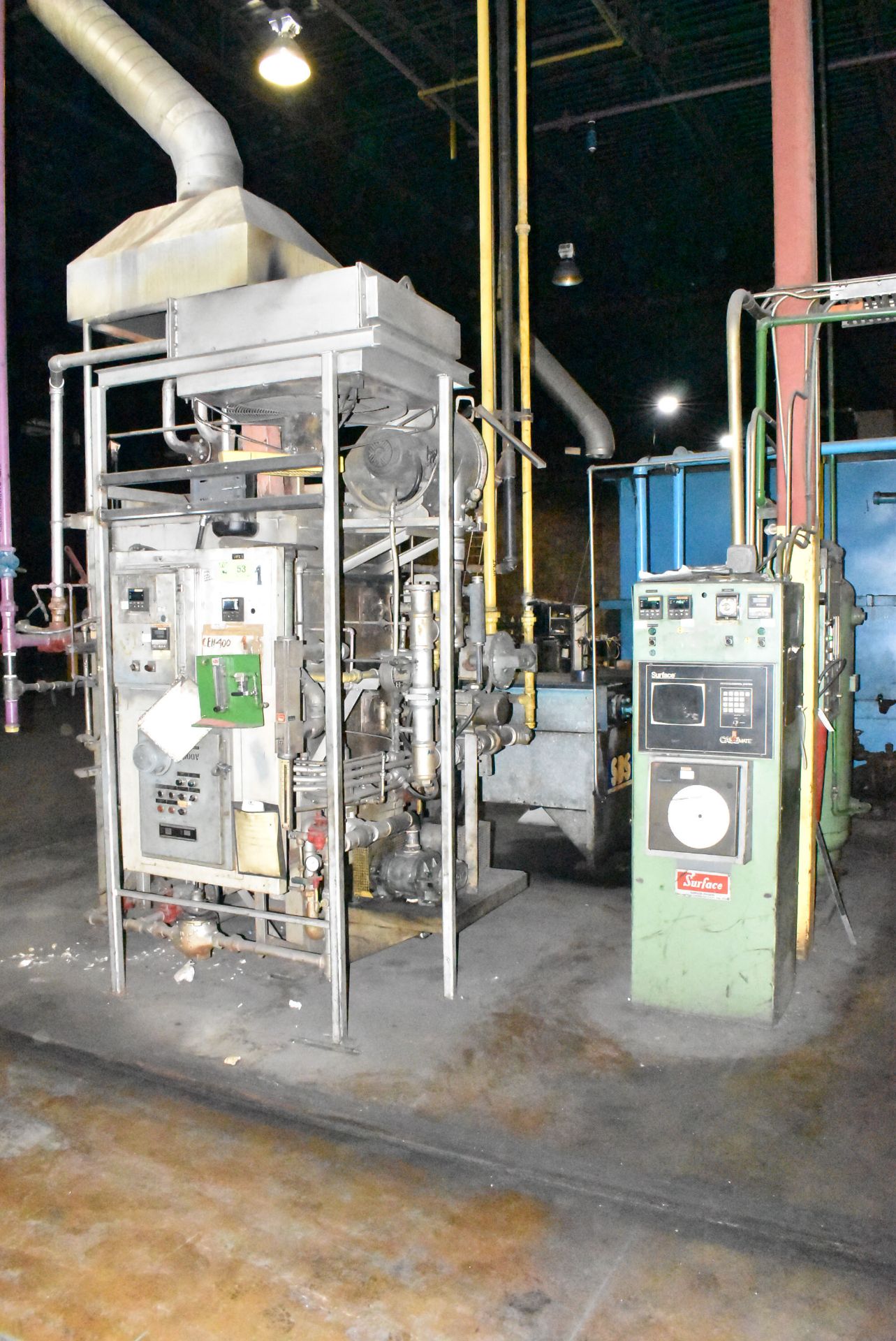 SURFACE COMBUSTION S-2N NATURAL GAS FIRED ENDOTHERMIC GAS GENERATOR WITH 2400 CFH RX CAPACITY, RKC