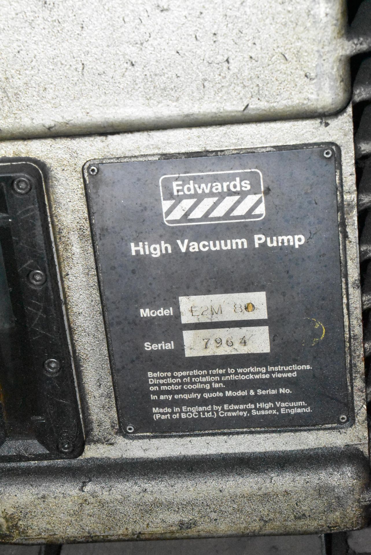 LOT/ VACUUM PUMP AND SPARE PARTS - Image 5 of 6