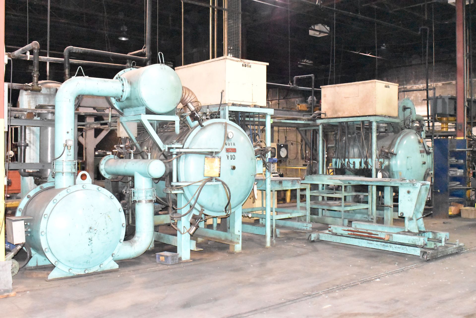 LOT/ COMPLETE VAC-AERO V9 & V10 1-BAR CAP VACUUM FURNACE SYSTEM CONSISTING OF LOT 58 UP TO AND - Image 3 of 7