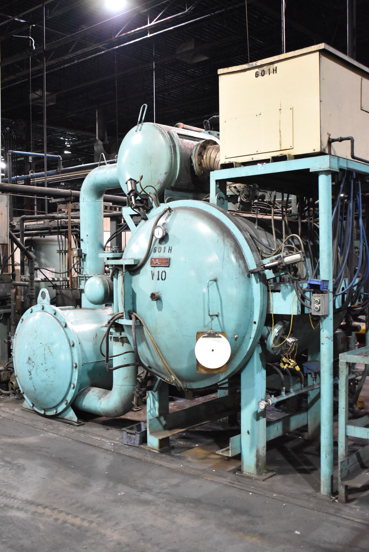 LOT/ COMPLETE VAC-AERO V9 & V10 1-BAR CAP VACUUM FURNACE SYSTEM CONSISTING OF LOT 58 UP TO AND - Image 6 of 7