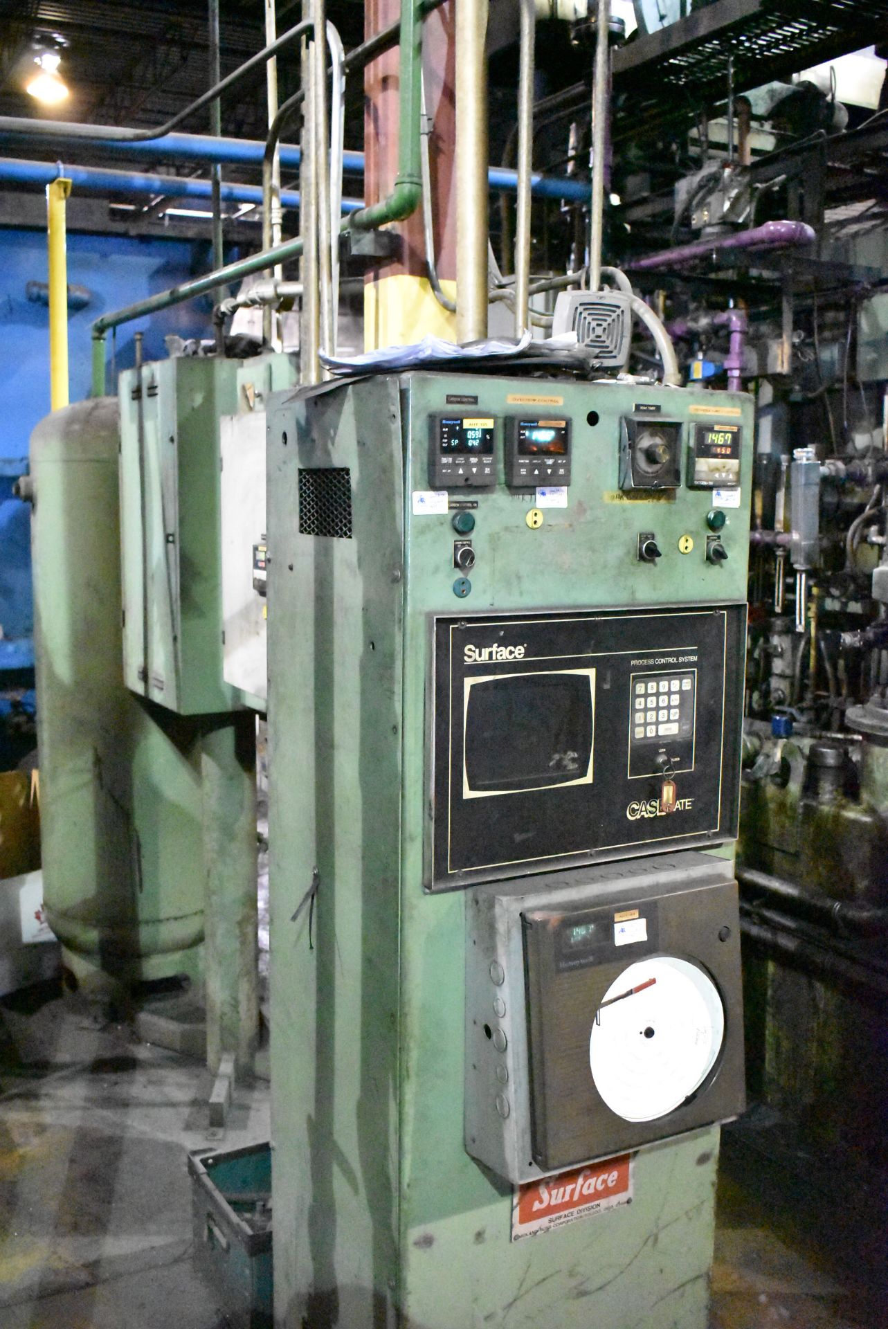 SURFACE COMBUSTION S-2N NATURAL GAS FIRED ENDOTHERMIC GAS GENERATOR WITH 2400 CFH RX CAPACITY, RKC - Image 9 of 9