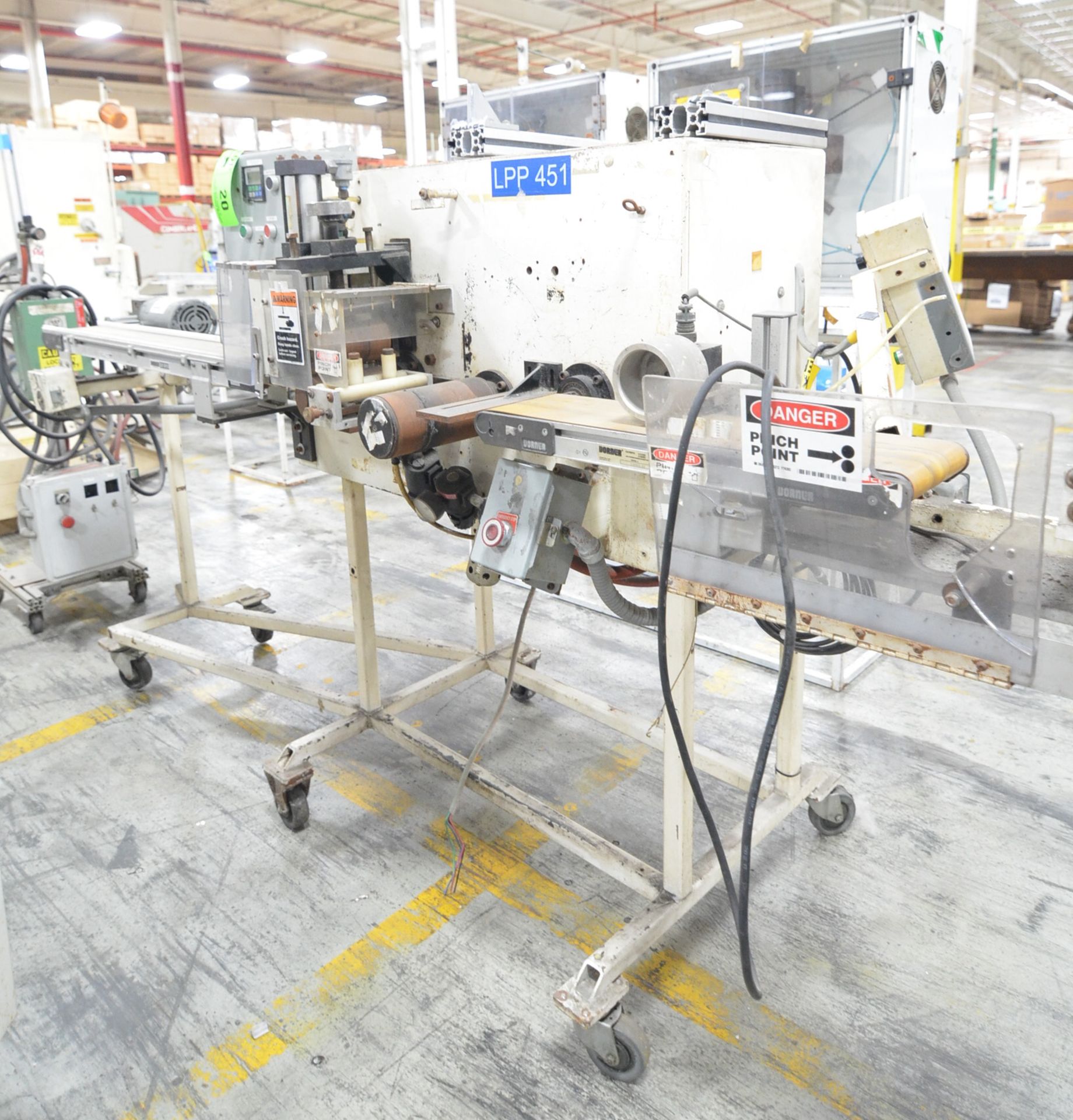 MFG UNKNOWN PORTABLE IN-LINE CUTTER WITH DURANT DIGITAL MICROPROCESSOR CONTROL, 5" PNEUMATIC - Image 2 of 4
