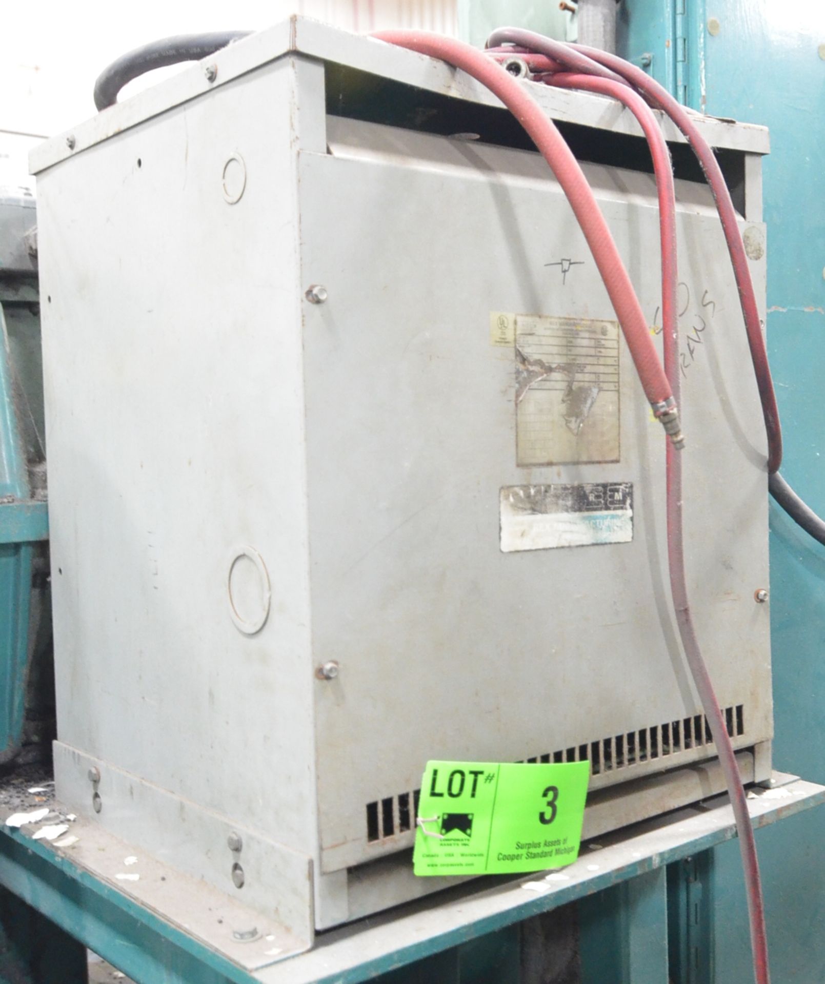 REX 40KVA/460-266V/3PH60HZ TRANSFORMER, S/N N/A [RIGGING FEE FOR LOT #3 - $25 USD PLUS APPLICABLE