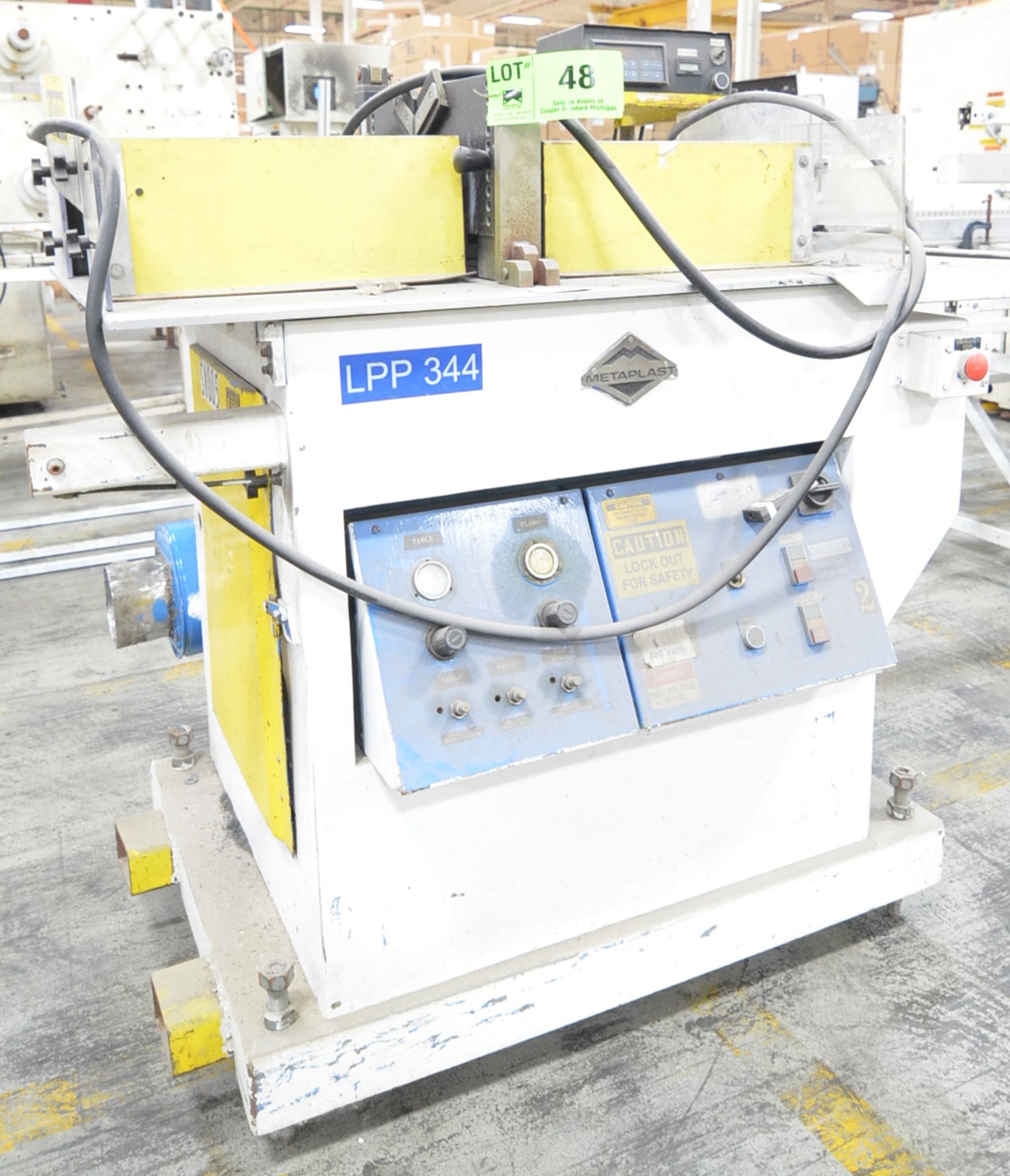 METAPLAST MST-6 10" UP-ACTING CUT-OFF SAW WITH DURANT DIGITAL MICROPROCESSOR CONTROL, 460V/3PH/60HZ, - Image 2 of 4