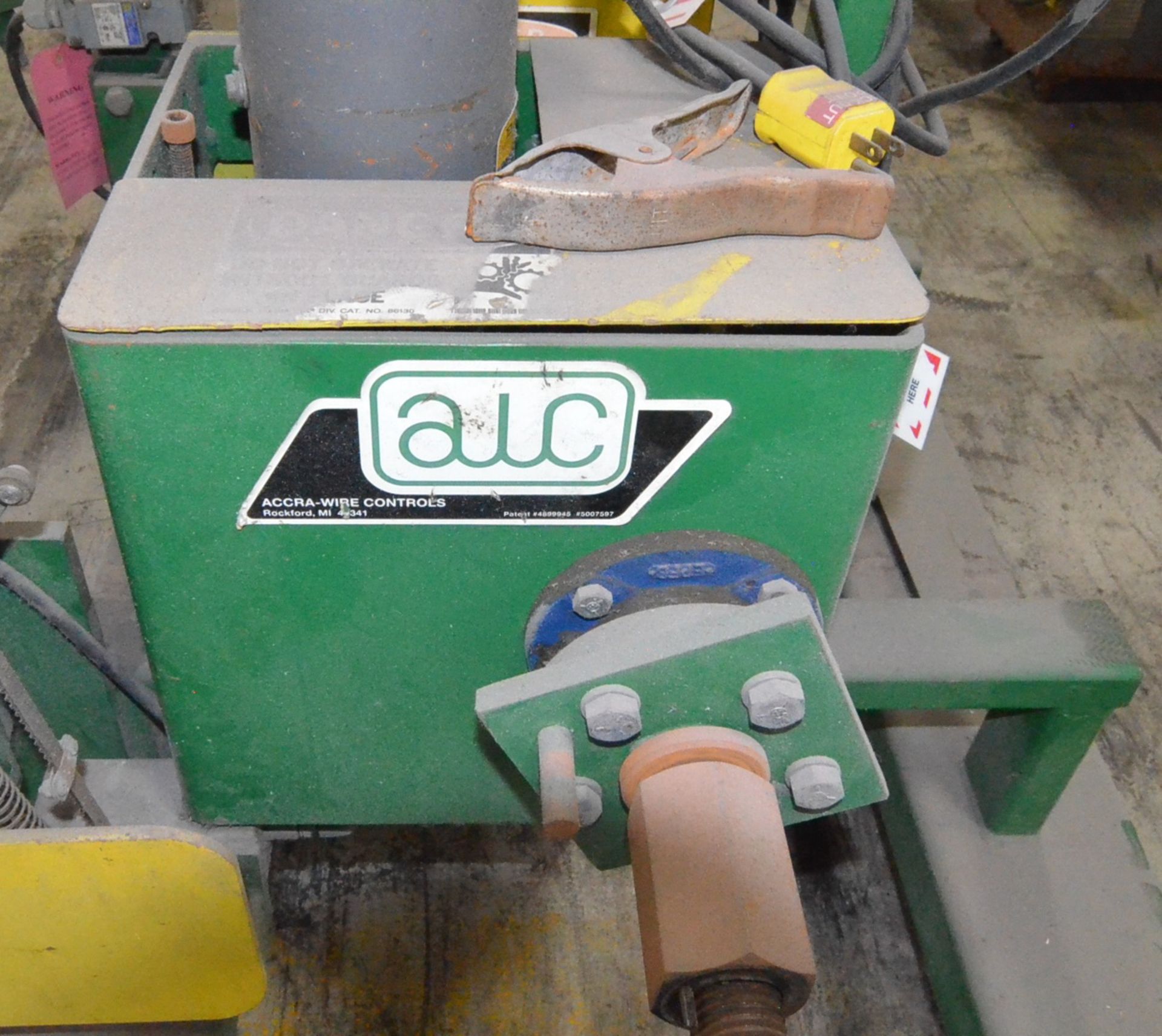 AWC D45 TWIN HEAD, VARIABLE SPEED PORTABLE WIRE UNCOILER-FEEDER, 110V/1PH/60HZ, S/N N/A (LPP-352) [ - Image 3 of 4