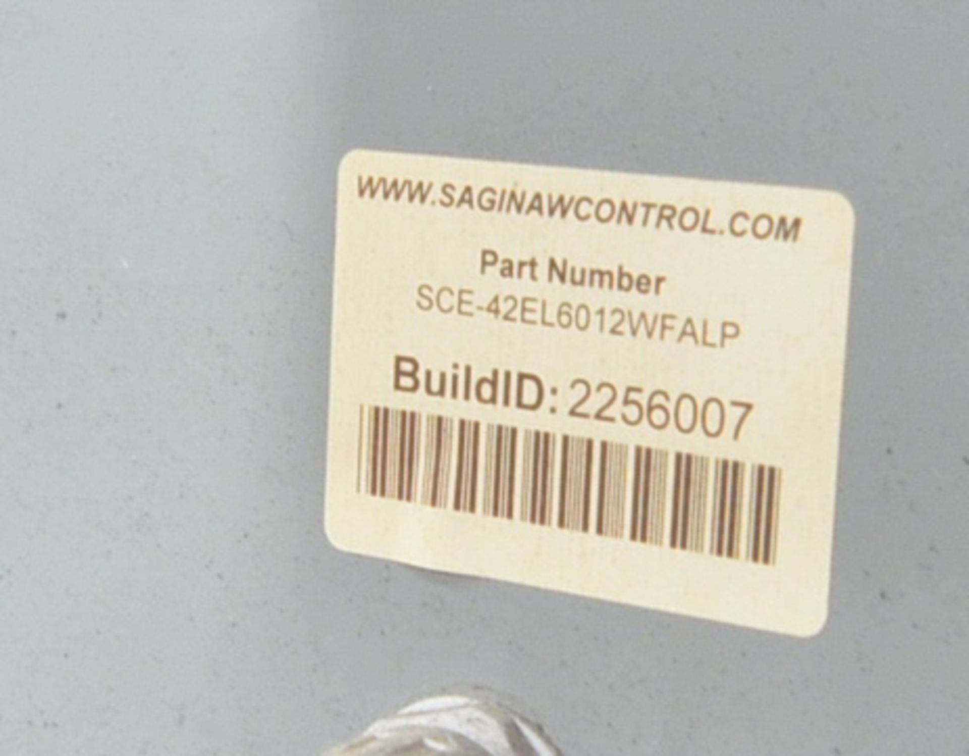 SAGINAW CONTROL SCE-42EL6012WFALP KID KUSION IN-LINE HEAT BOND TAPE LAMINATOR WITH RED LION TOUCH - Image 6 of 6