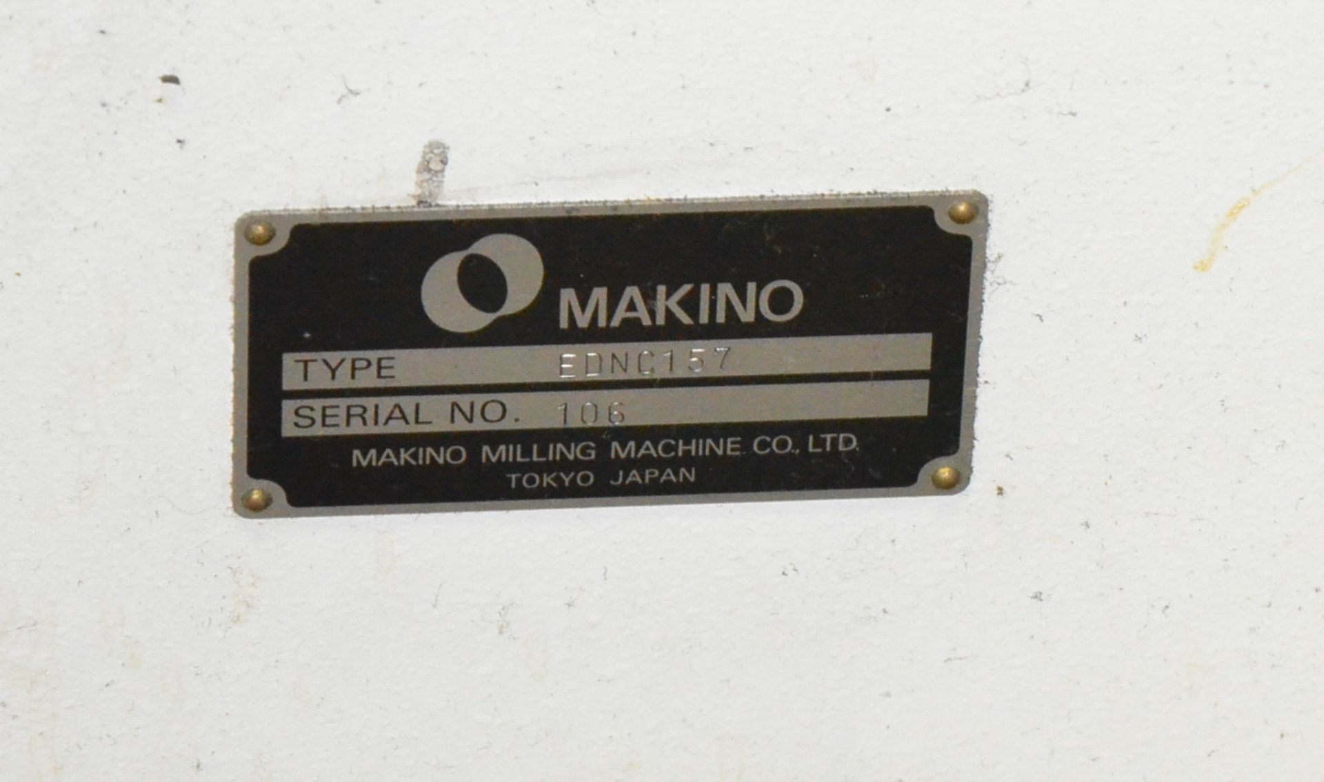 MAKINO (2012) EDNC 157 CNC RAM TYPE SINKER EDM WITH MAKINO MGH6 CNC CONTROL, 98.42"X55.11"X31.49" - Image 9 of 12