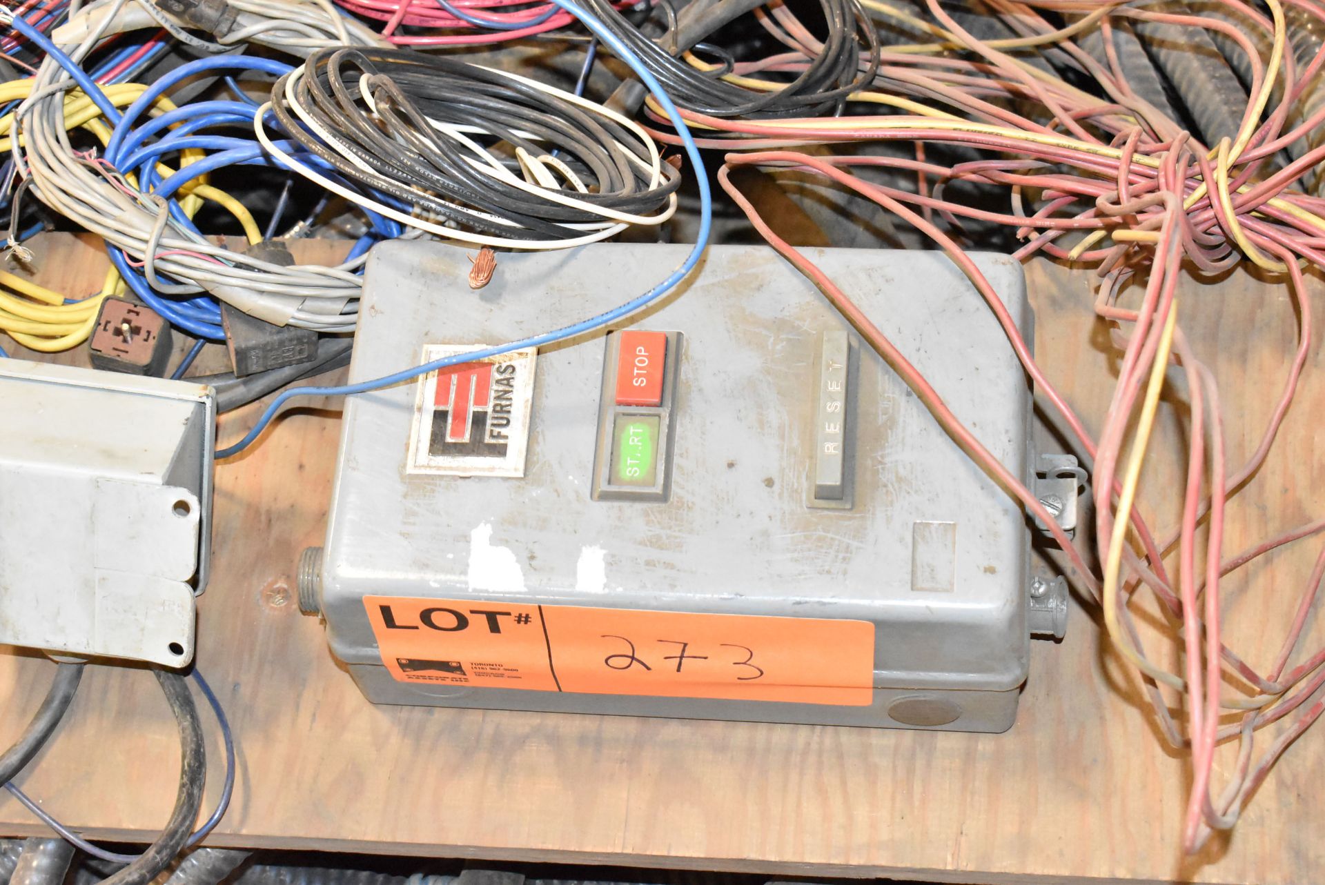 LOT/ ELECTRICAL EQUIPMENT AND WIRE - Image 2 of 3