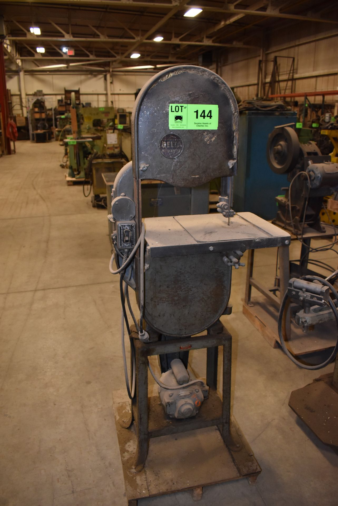 COLD-CUT SAW, S/N: N/A [RIGGING FEE FOR LOT #145 - $40 CDN PLUS APPLICABLE TAXES]