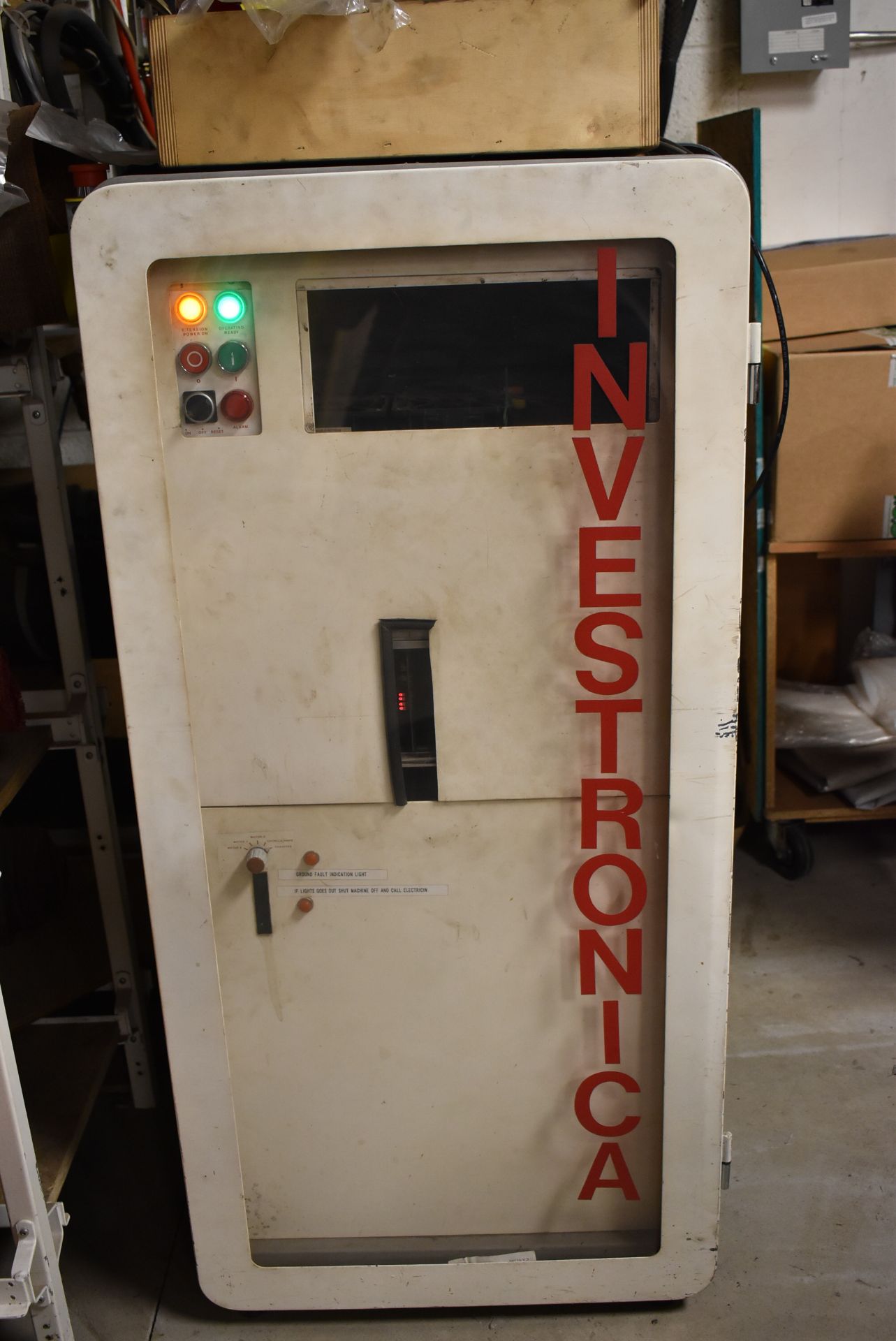 INVESTRONICA INVESCUT-CV CNC FABRIC CUTTER, S/N: VA00CA3.100D00-CV [RIGGING FEE FOR LOT #174 - $3575 - Image 9 of 16