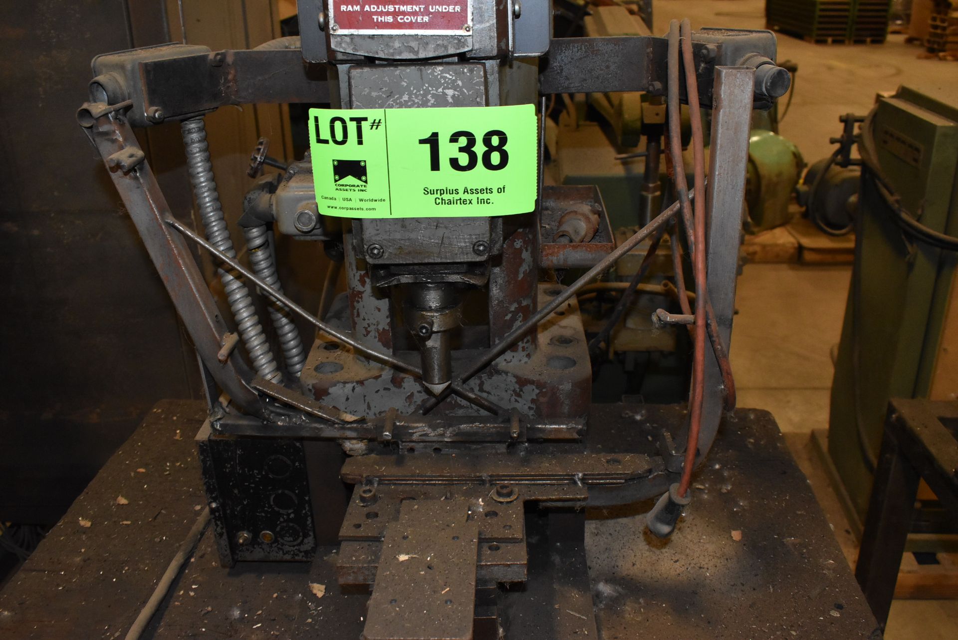 PDC AUTOMATIC BENDER, S/N: N/A [RIGGING FEE FOR LOT #138 - $40 CDN PLUS APPLICABLE TAXES] - Image 3 of 3