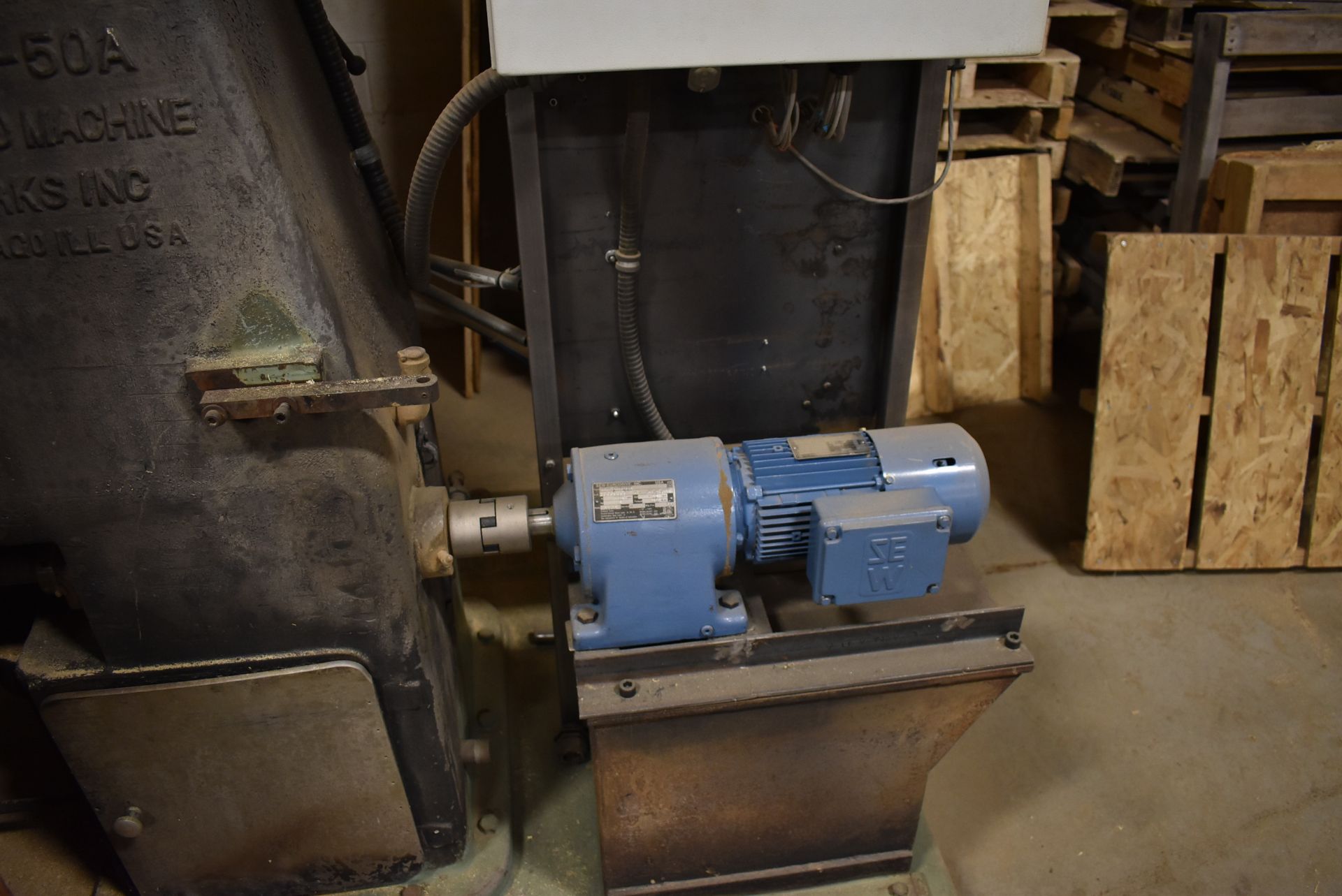 ONSRUD WA-50AB SHAPER/ROUTERING MACHINE WITH 30" TURNTABLE, S/N: 7394 [RIGGING FEE FOR LOT #44 - $ - Image 9 of 11