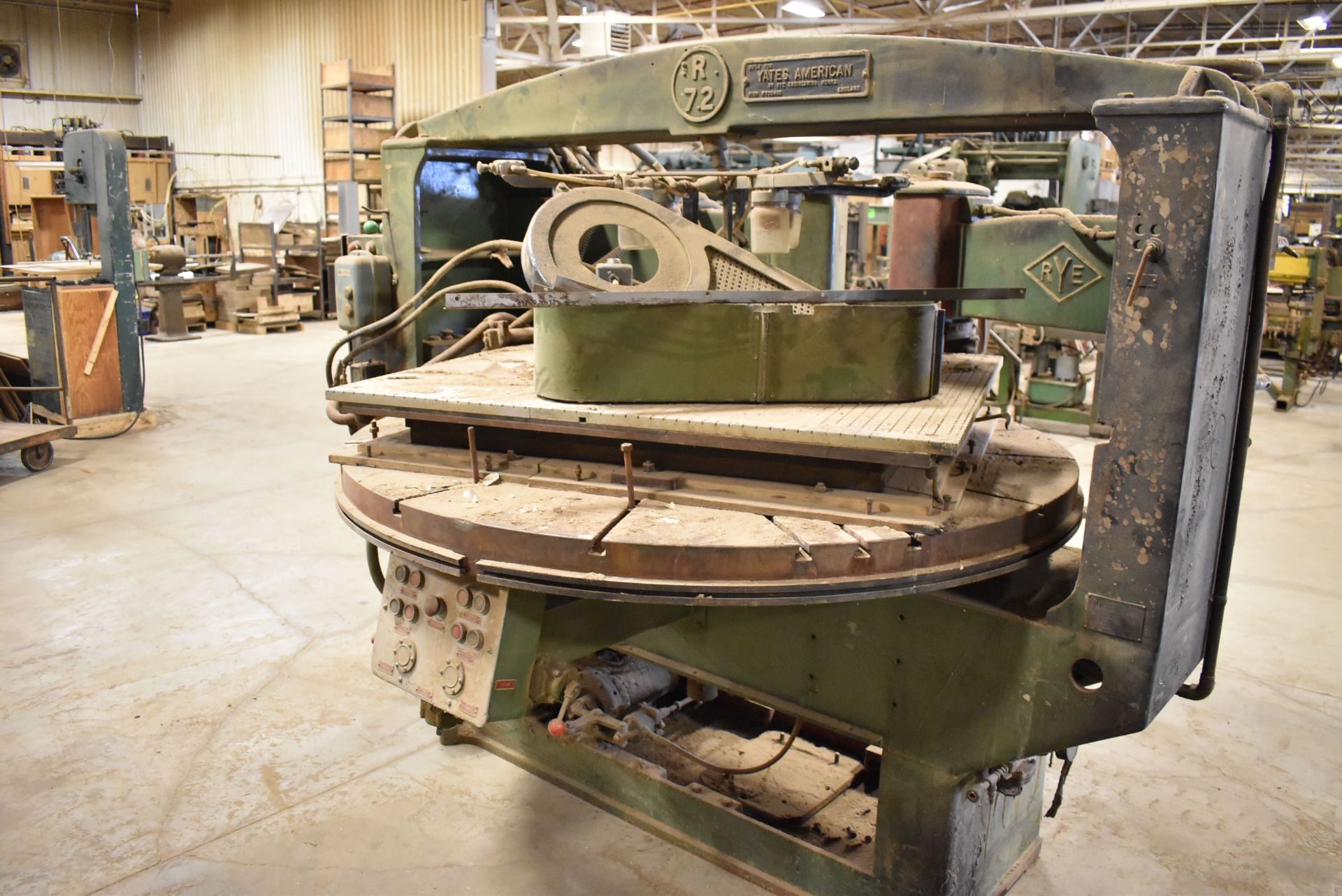 RYE R-72 ROTARY SHAPER, S/N: N/A [RIGGING FEE FOR LOT #54 - $300 CDN PLUS APPLICABLE TAXES] - Image 6 of 7