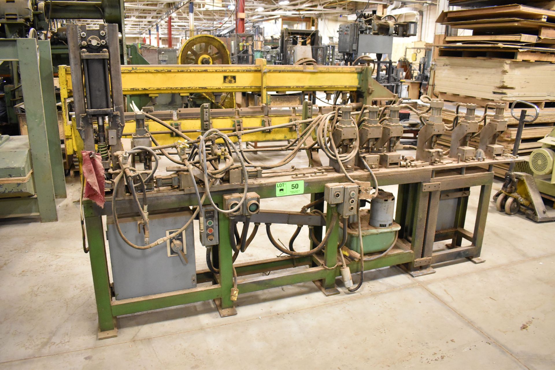 CHAIRTEX CUSTOM MULTI-HEAD ASSEMBLY FIXTURING MACHINE, S/N: N/A [RIGGING FEE FOR LOT #50 - $300 - Image 3 of 4