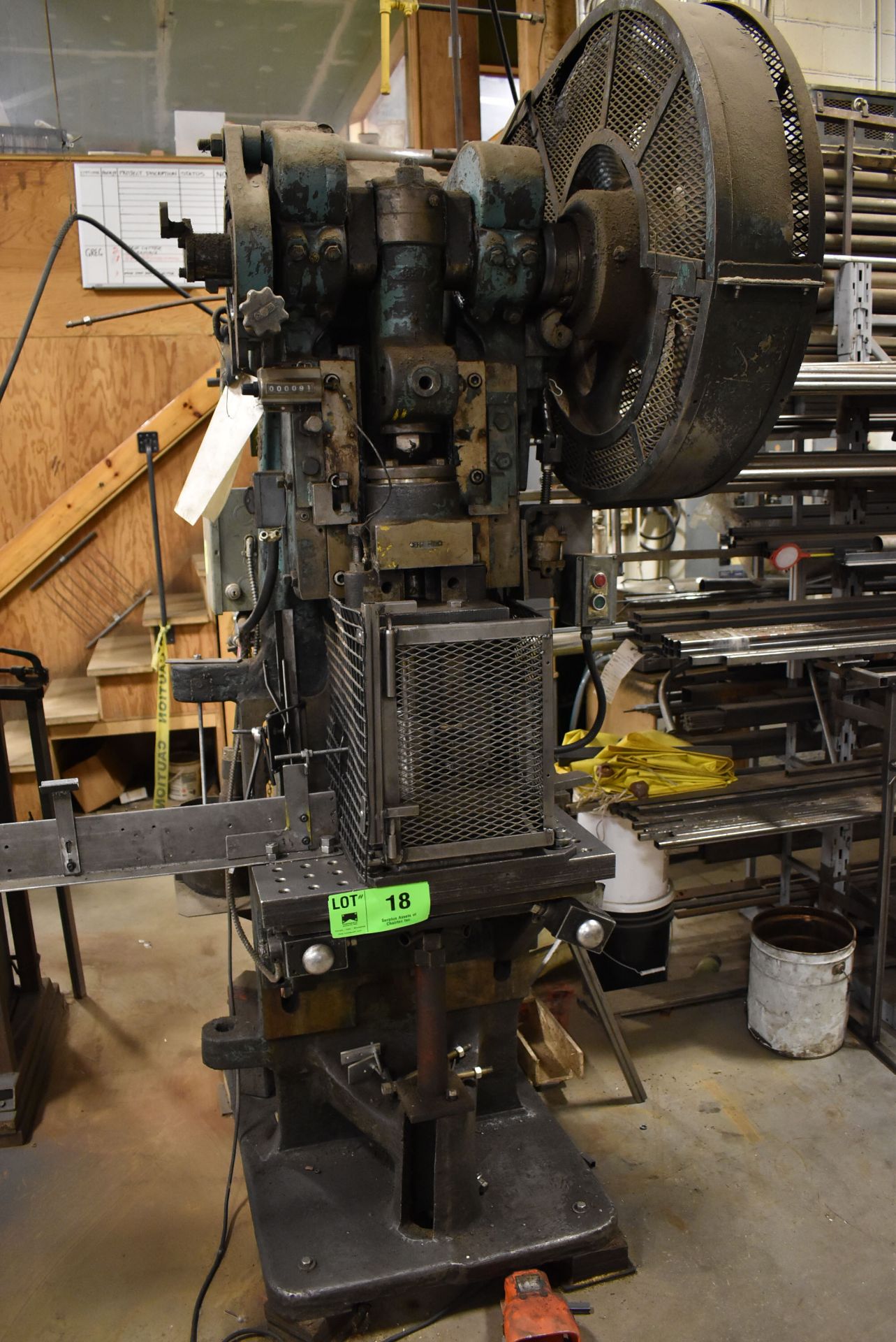 MFG UNKNOWN OBI PUNCH PRESS, S/N: N/A [RIGGING FEE FOR LOT #18 - $300 CDN PLUS APPLICABLE TAXES] - Image 2 of 7