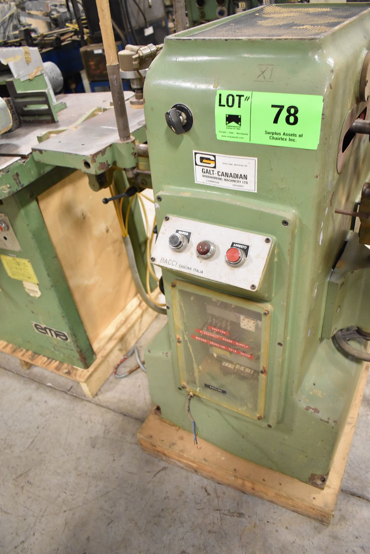 BACCI DUAL HEAD VERTICAL DRILLING MACHINE, S/N: N/A [RIGGING FEE FOR LOT #78 - $40 CDN PLUS - Image 4 of 5