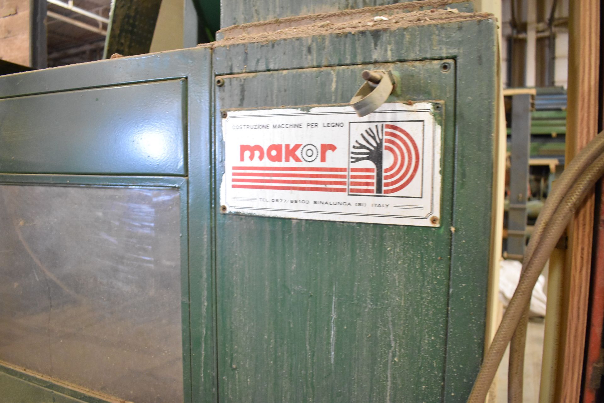 MAKOR WOOD FINISHING MACHINE, S/N: N/A [RIGGING FEE FOR LOT #53 - $1825 CDN PLUS APPLICABLE TAXES] - Image 3 of 5