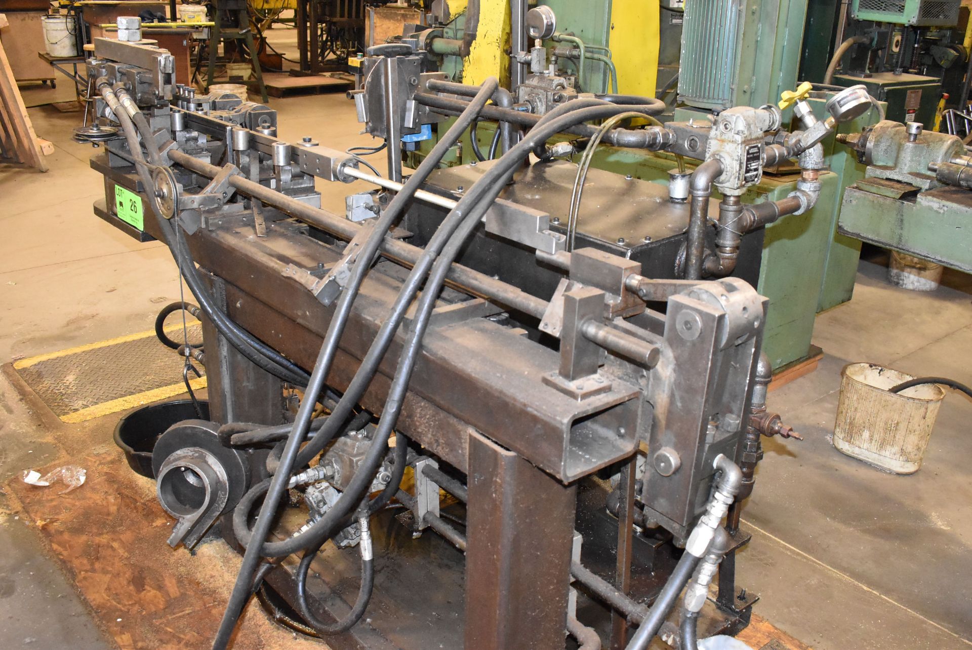 CHAIRTEX HYDRAULIC TUBE BENDER, S/N: N/A [RIGGING FEE FOR LOT #26 - $300 CDN PLUS APPLICABLE TAXES] - Image 3 of 3