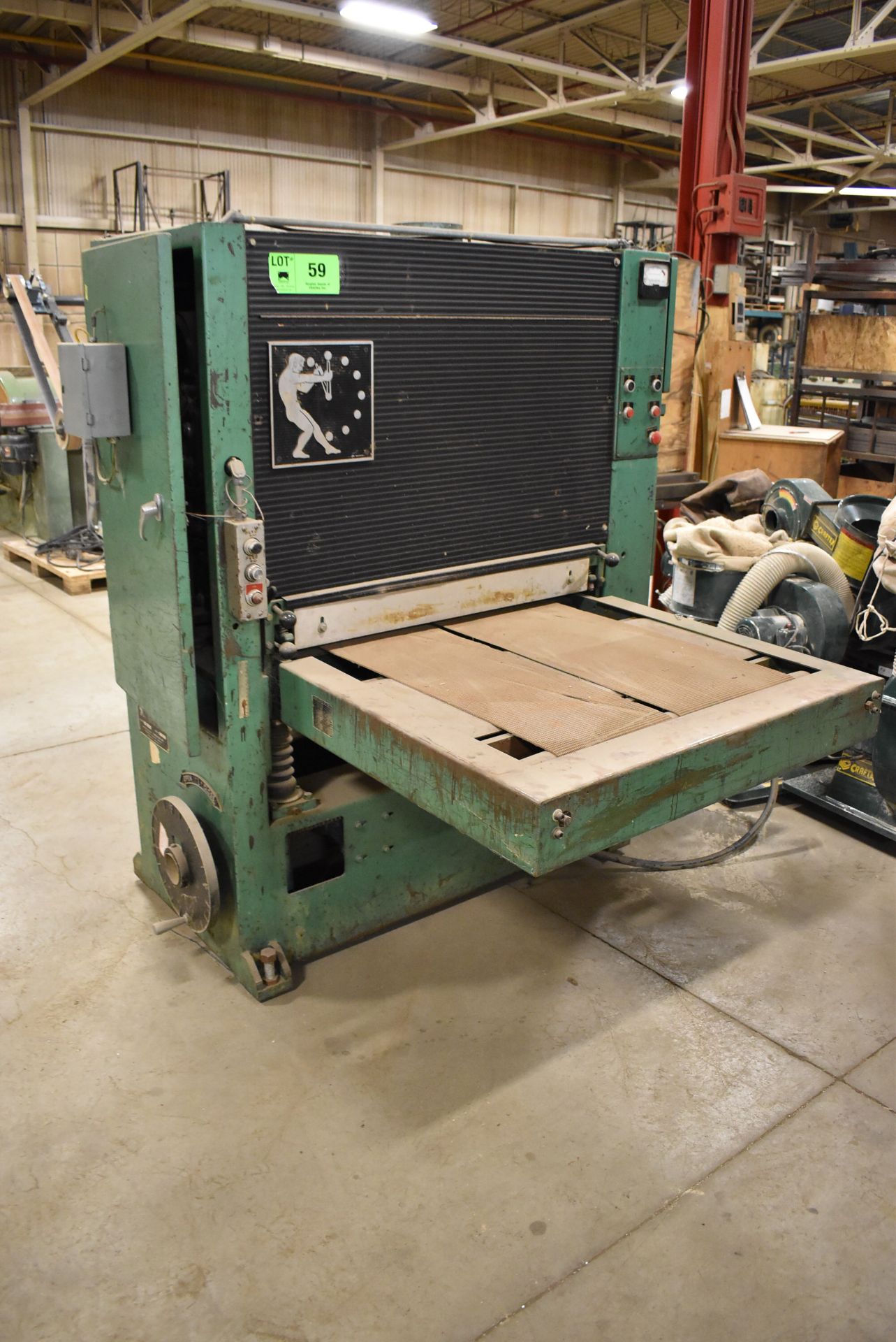 TIMESAVERS SPEED BELT SANDER, S/N: N/A [RIGGING FEE FOR LOT #59 - $550 CDN PLUS APPLICABLE TAXES] - Image 2 of 8