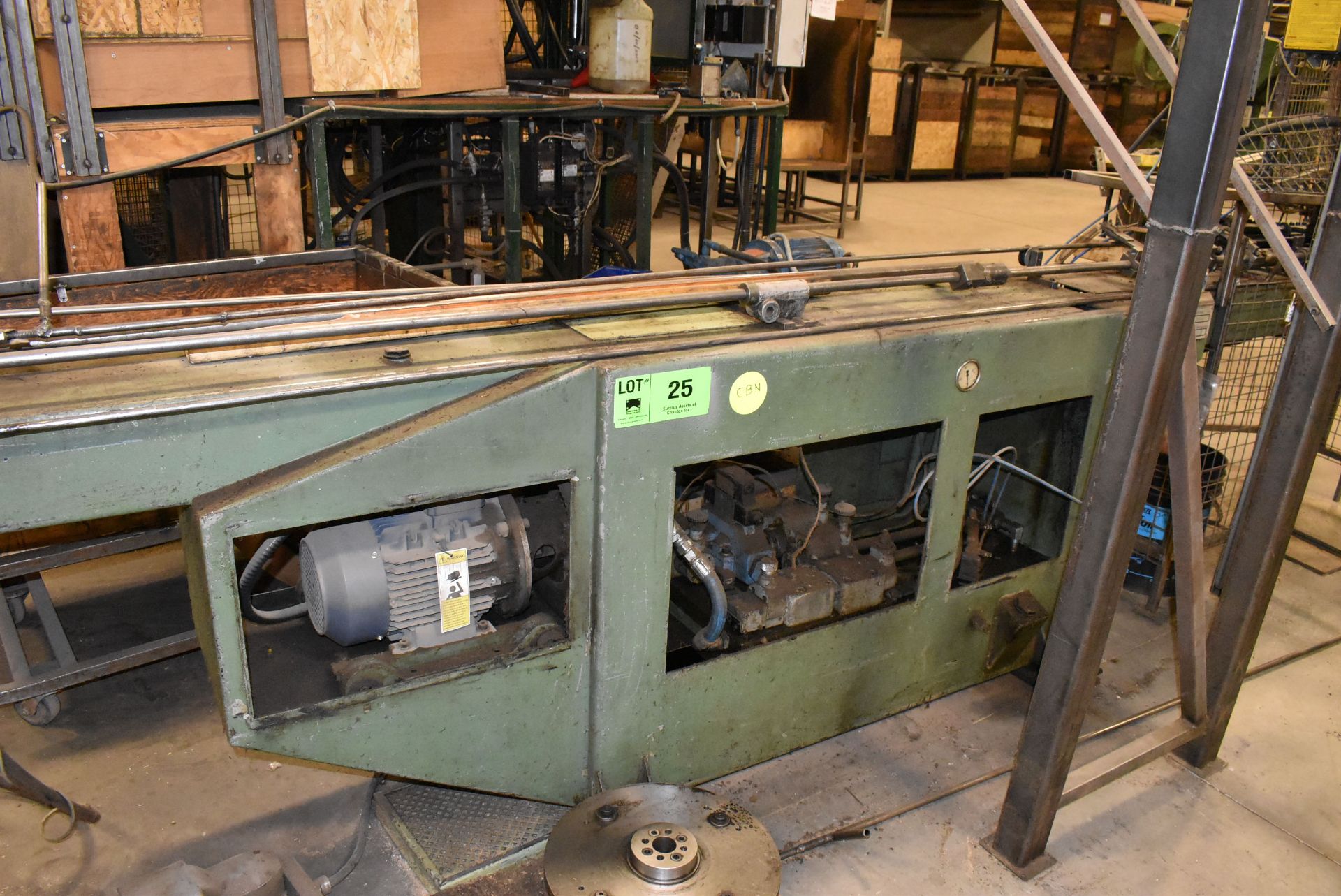 CURVATUBI B.L.M. B/40 TUBE BENDER, S/N: 73320 [RIGGING FEE FOR LOT #25 - $550 CDN PLUS APPLICABLE