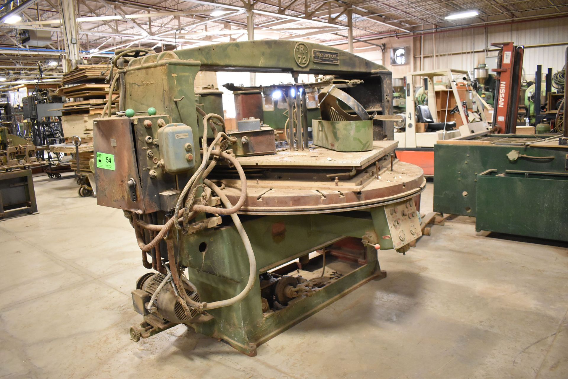 RYE R-72 ROTARY SHAPER, S/N: N/A [RIGGING FEE FOR LOT #54 - $300 CDN PLUS APPLICABLE TAXES] - Image 3 of 7