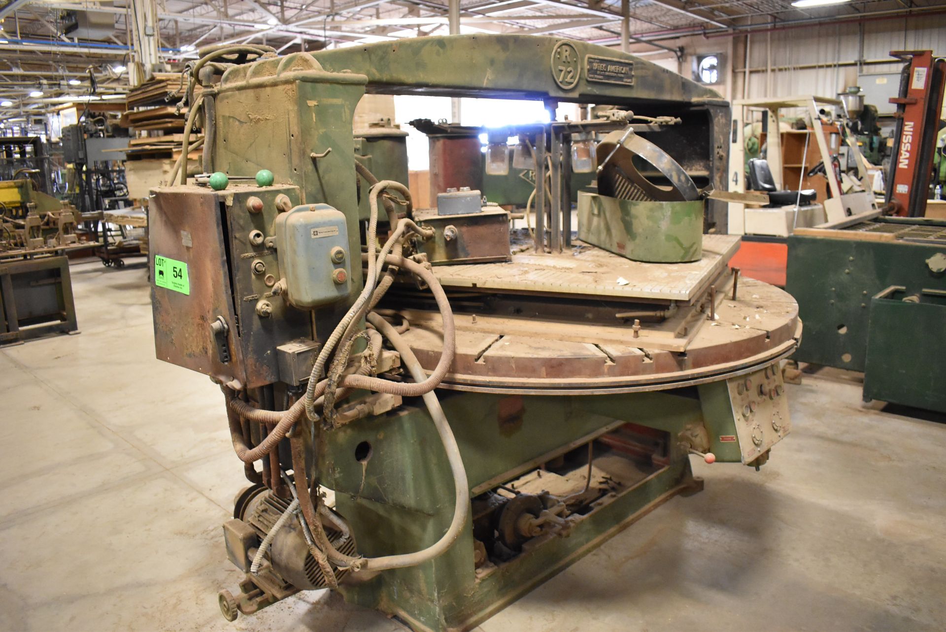 RYE R-72 ROTARY SHAPER, S/N: N/A [RIGGING FEE FOR LOT #54 - $300 CDN PLUS APPLICABLE TAXES] - Image 2 of 7