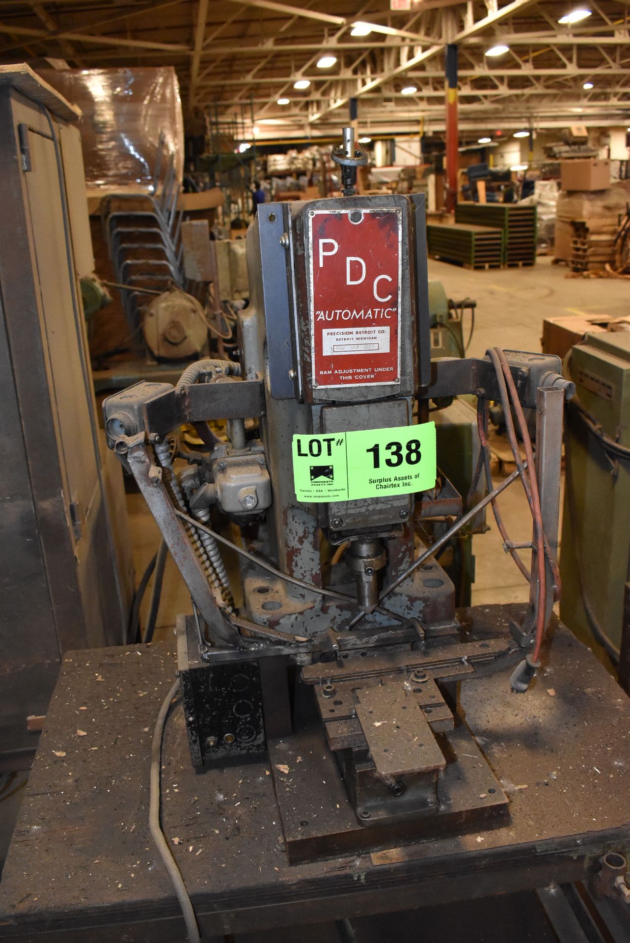 PDC AUTOMATIC BENDER, S/N: N/A [RIGGING FEE FOR LOT #138 - $40 CDN PLUS APPLICABLE TAXES] - Image 2 of 3