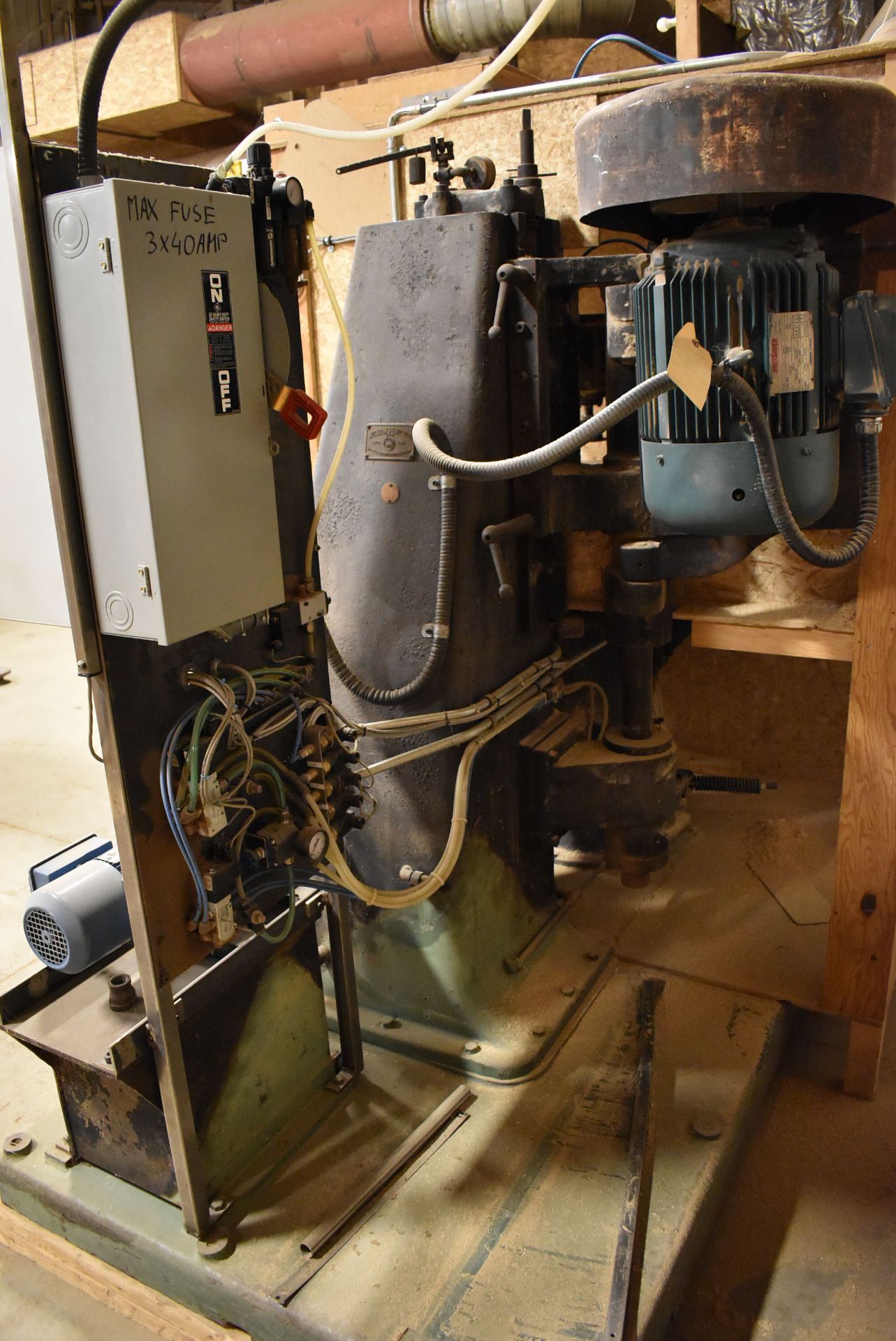 ONSRUD WA-50AB SHAPER/ROUTERING MACHINE WITH 30" TURNTABLE, S/N: 7394 [RIGGING FEE FOR LOT #44 - $ - Image 11 of 11
