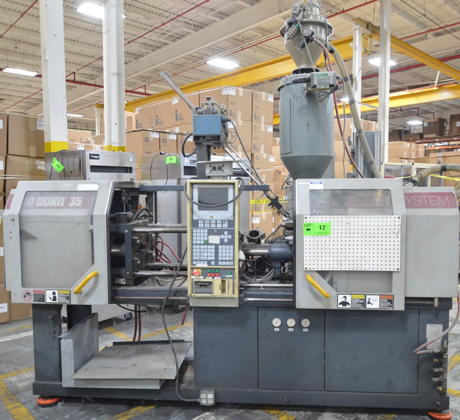 VAN DORN 35 ET SYSTEM CNC HORIZONTAL INJECTION MOLDING MACHINE WITH MANNESMANN DEMAG NC4 CNC - Image 12 of 14