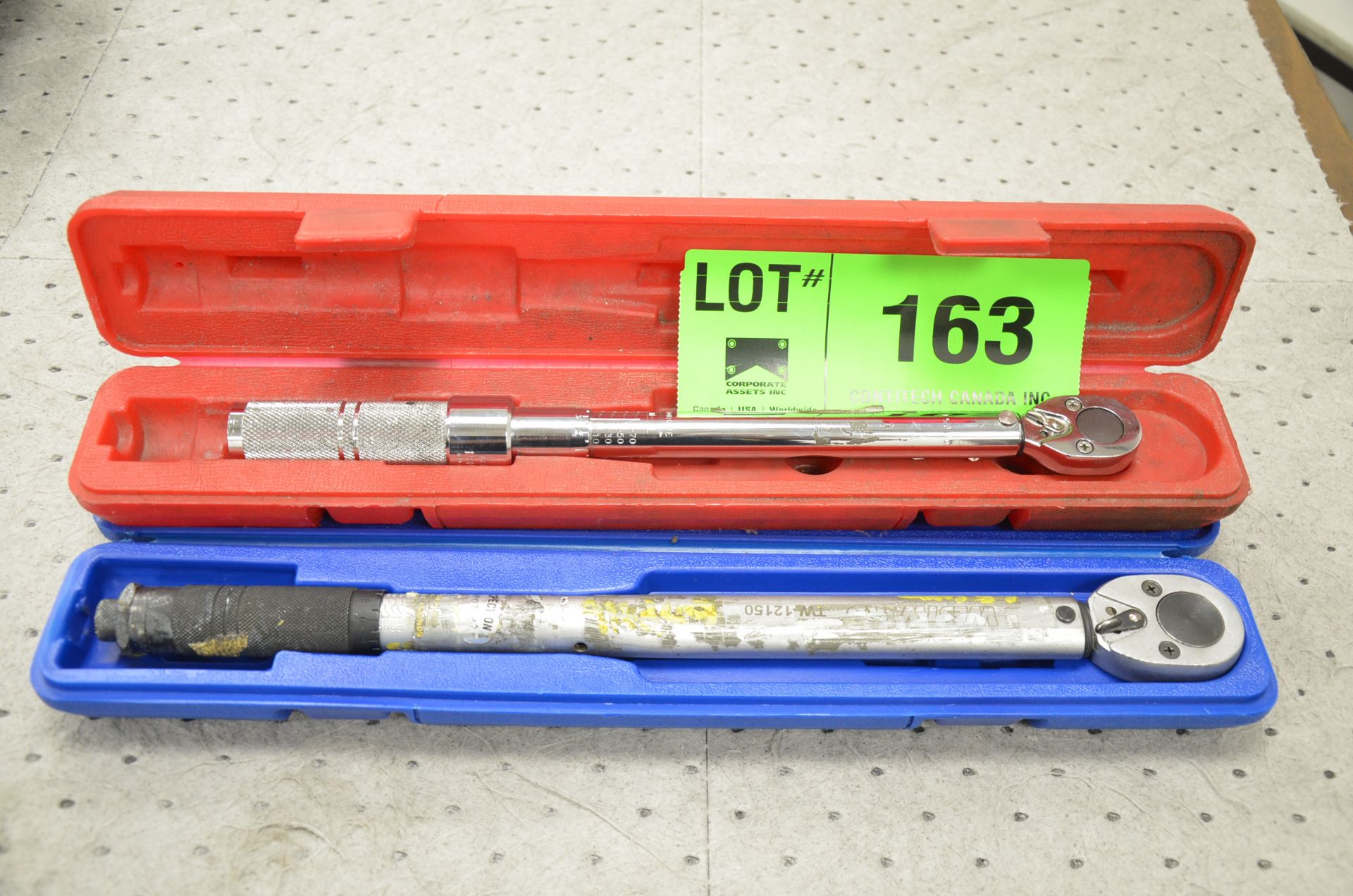 LOT/ (2) PROTO 5-250FT/LB CAPACITY CONVENTIONAL TORQUE WRENCHES [RIGGING FEE FOR LOT #163 - $20