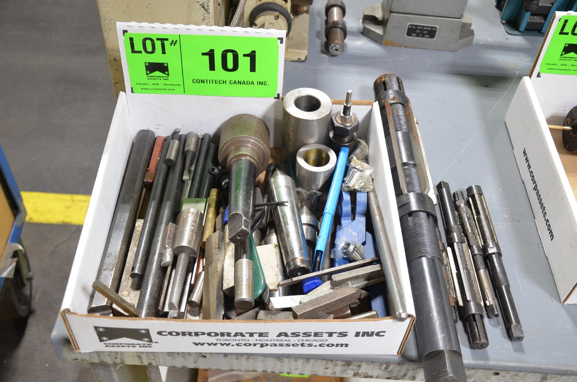 LOT/ LATHE TOOLING [RIGGING FEE FOR LOT #101 - $20 USD PLUS APPLICABLE TAXES]