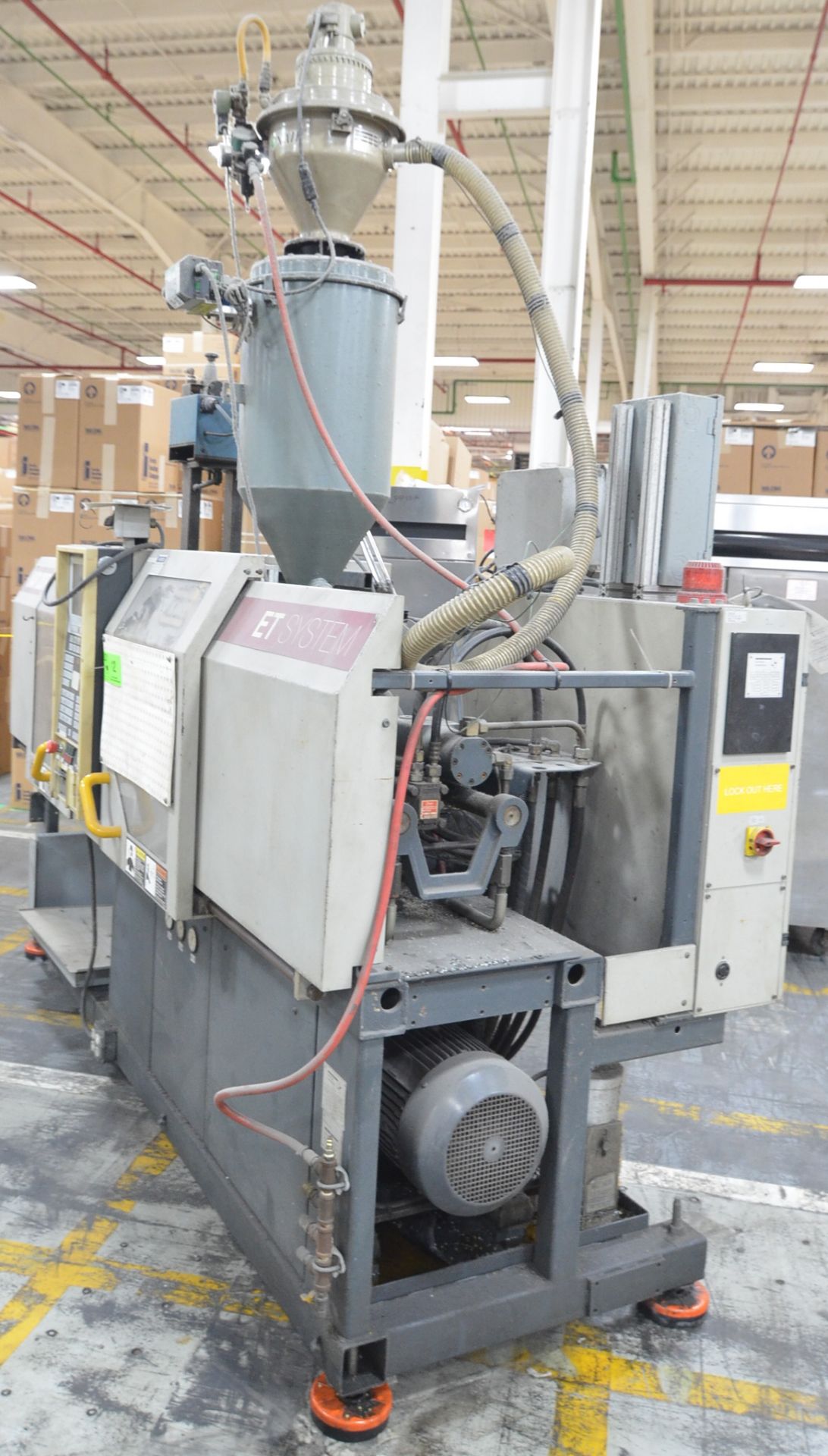 VAN DORN 35 ET SYSTEM CNC HORIZONTAL INJECTION MOLDING MACHINE WITH MANNESMANN DEMAG NC4 CNC - Image 10 of 14