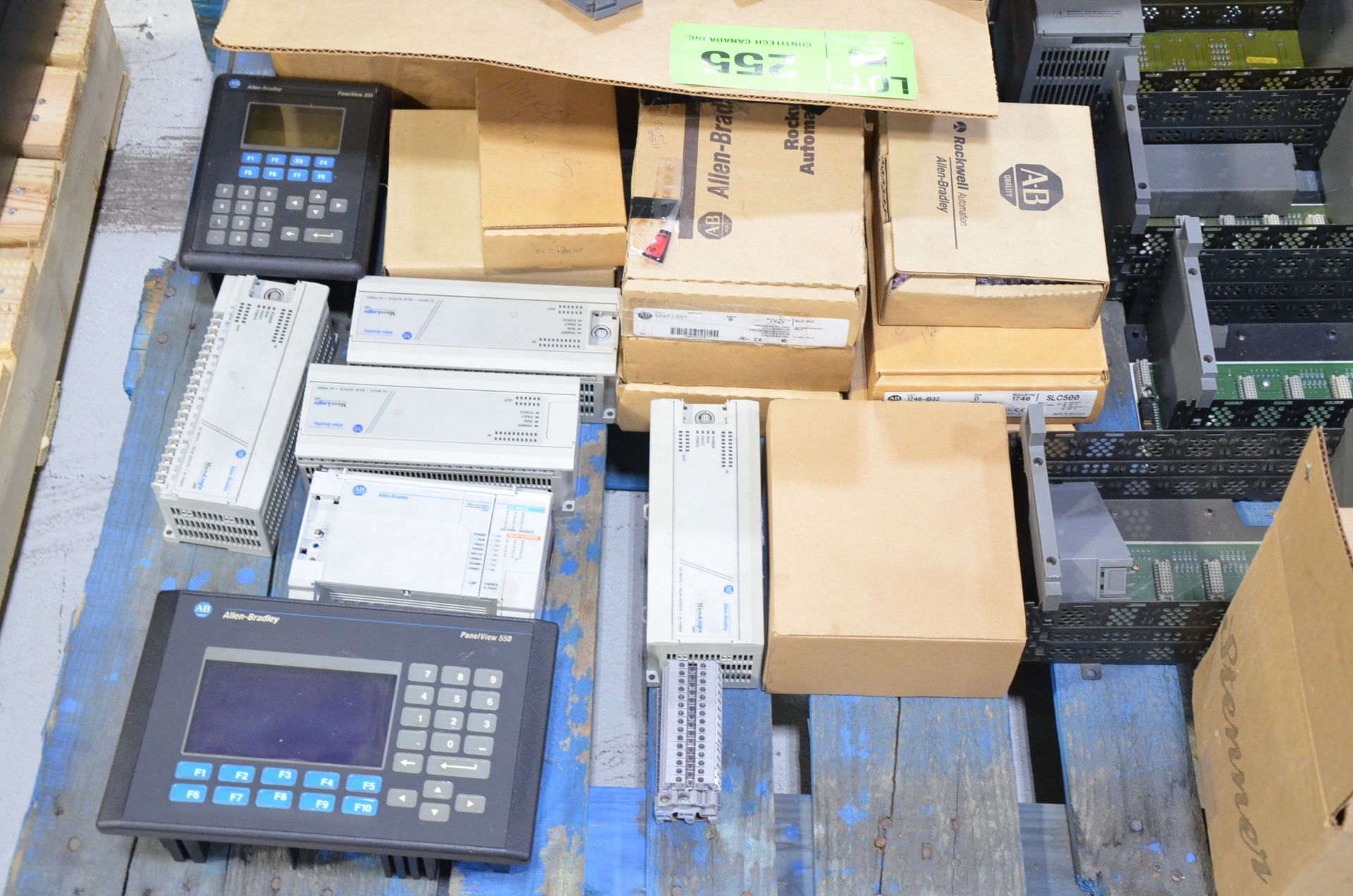 LOT/ ALLEN BRADLEY PLC CONTROL COMPONENTS AND STENNER 45M2 PERISTALTIC METERING PUMP [RIGGING FEE - Image 2 of 3