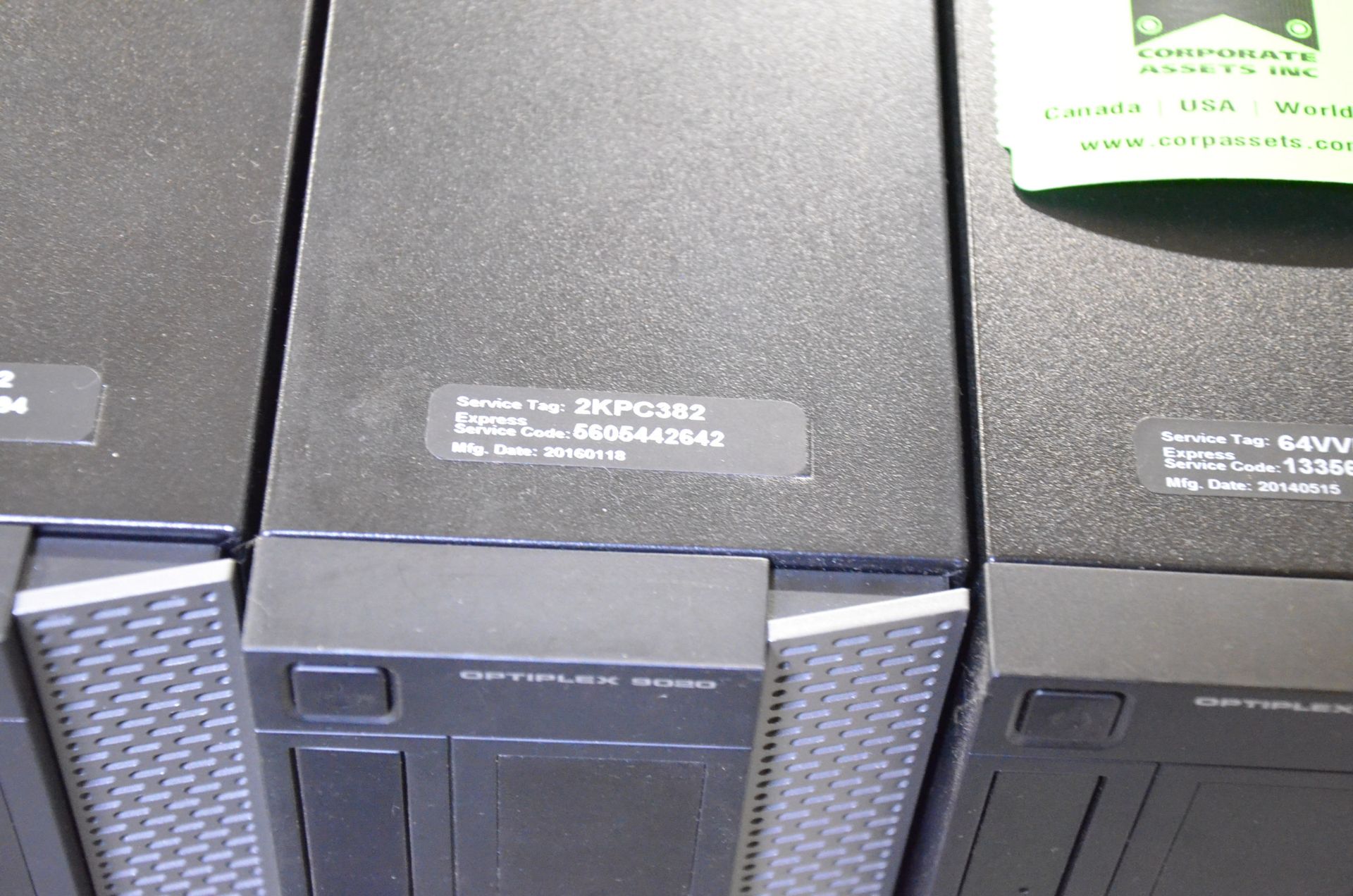 LOT/ (4) DELL OPTIPLEX 9020 CORE I5 DESKTOP PCS [RIGGING FEE FOR LOT #652 - $20 USD PLUS - Image 3 of 5