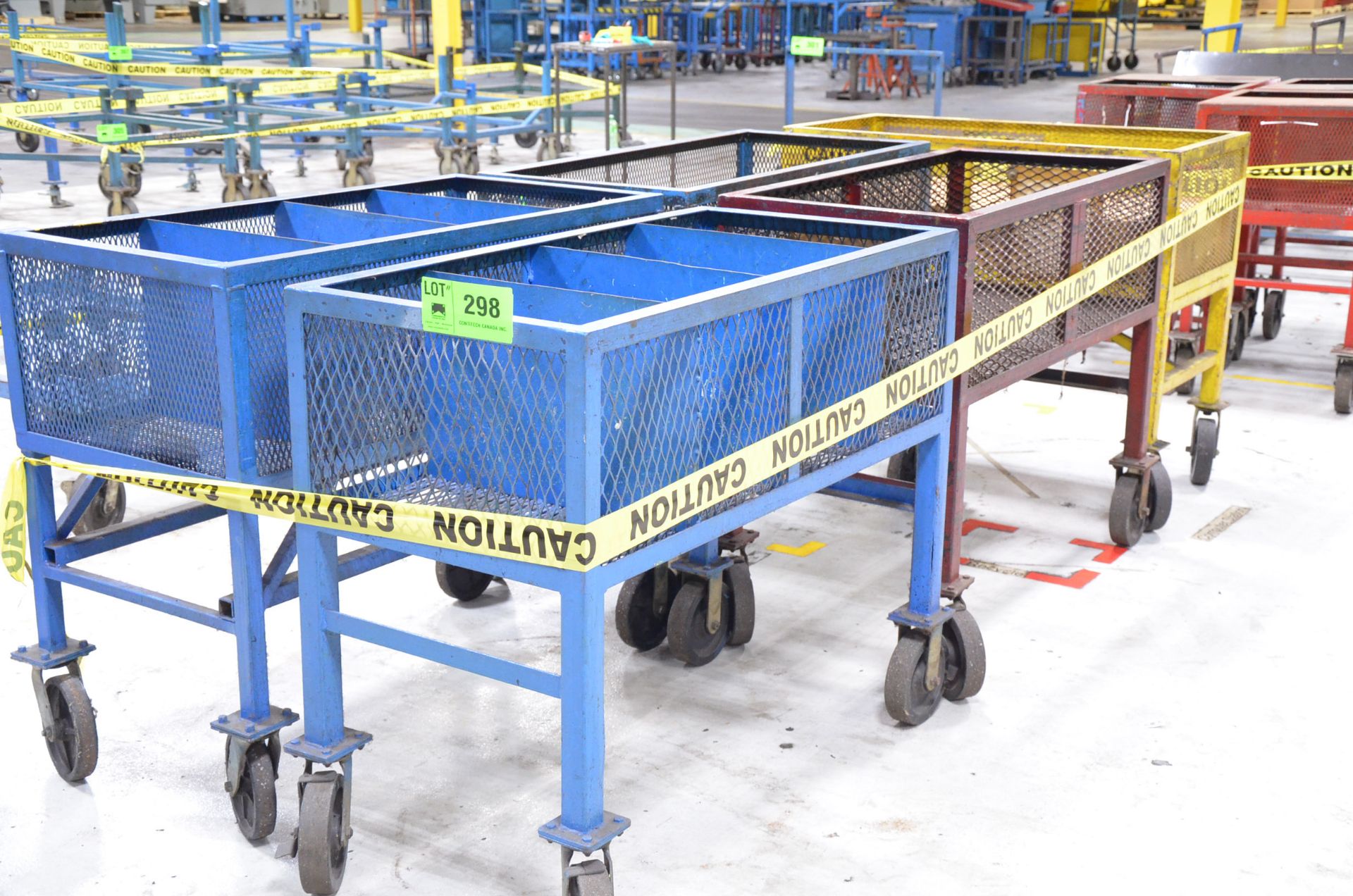 LOT/ ROLLING SHOP CARTS [RIGGING FEE FOR LOT #298 - $tbd USD PLUS APPLICABLE TAXES] - Image 2 of 2