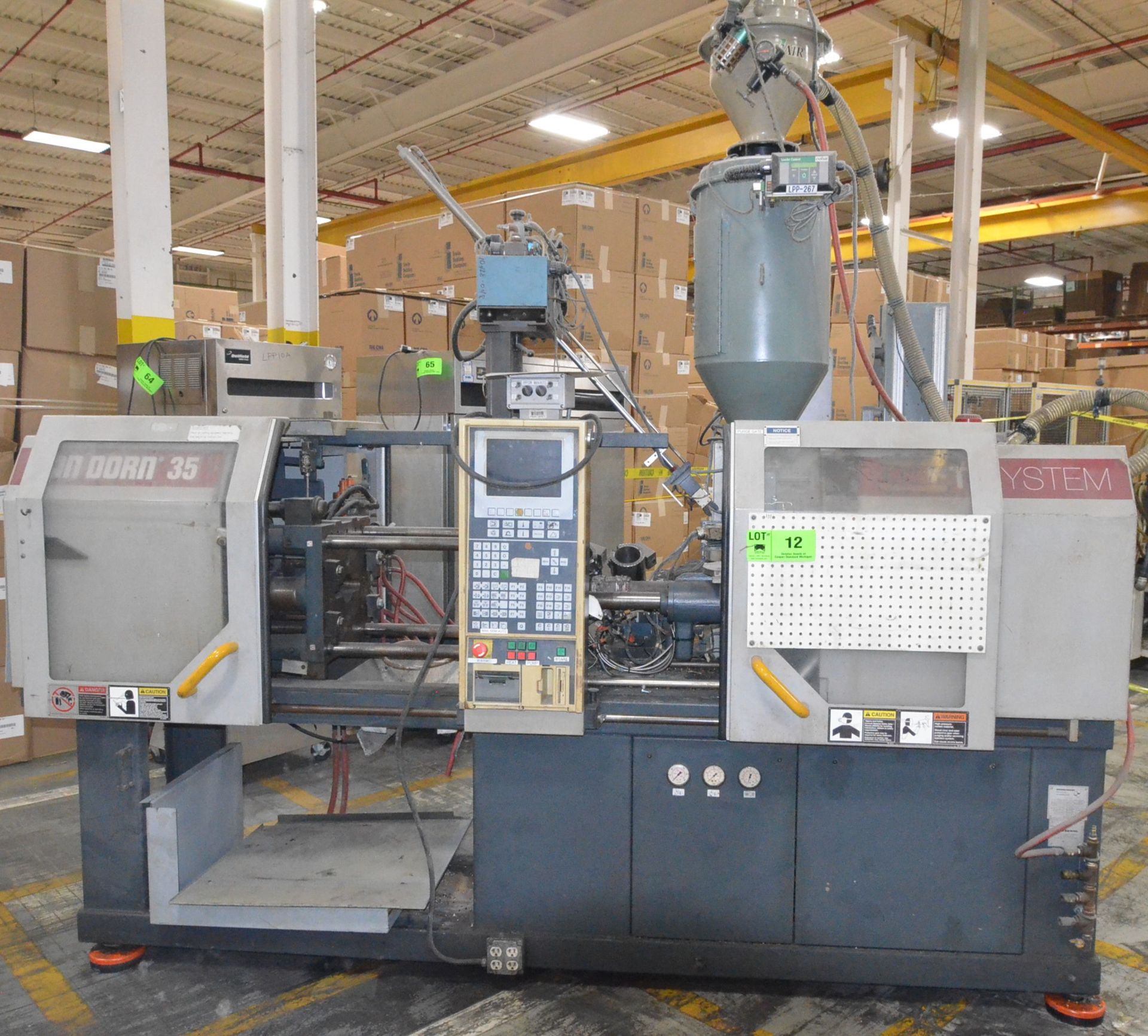 VAN DORN 35 ET SYSTEM CNC HORIZONTAL INJECTION MOLDING MACHINE WITH MANNESMANN DEMAG NC4 CNC - Image 2 of 14