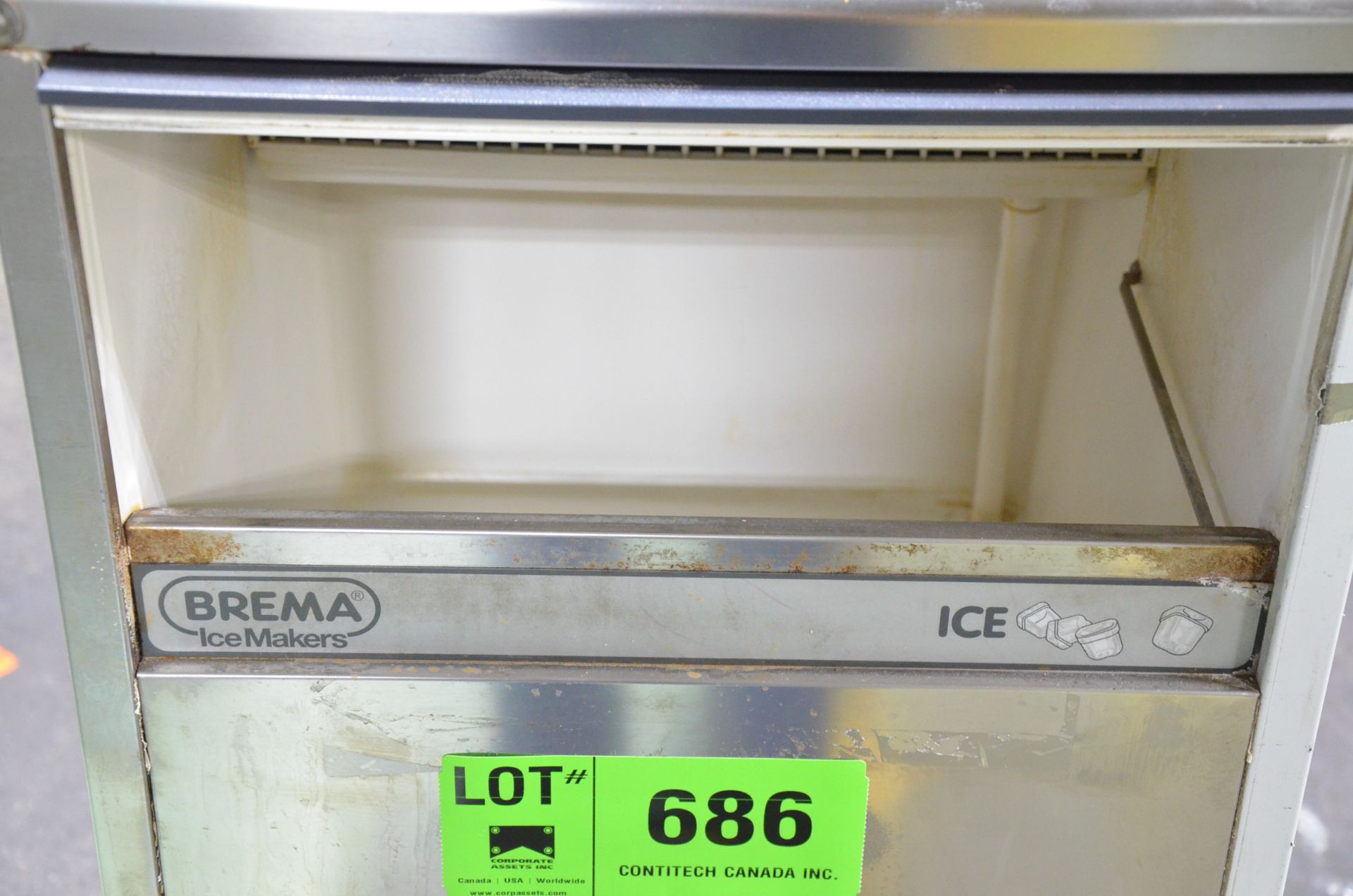 BREMA CB425A ICE MAKER, S/N 2015020715989 [RIGGING FEE FOR LOT #686 - $tbd USD PLUS APPLICABLE - Image 2 of 3