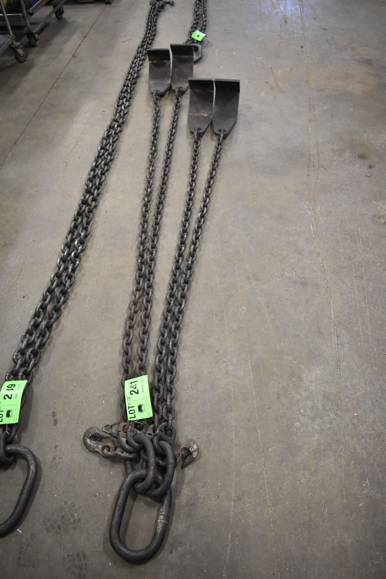 10' 4-POINT PLATE LIFTING CHAIN, S/N N/A - Image 2 of 2