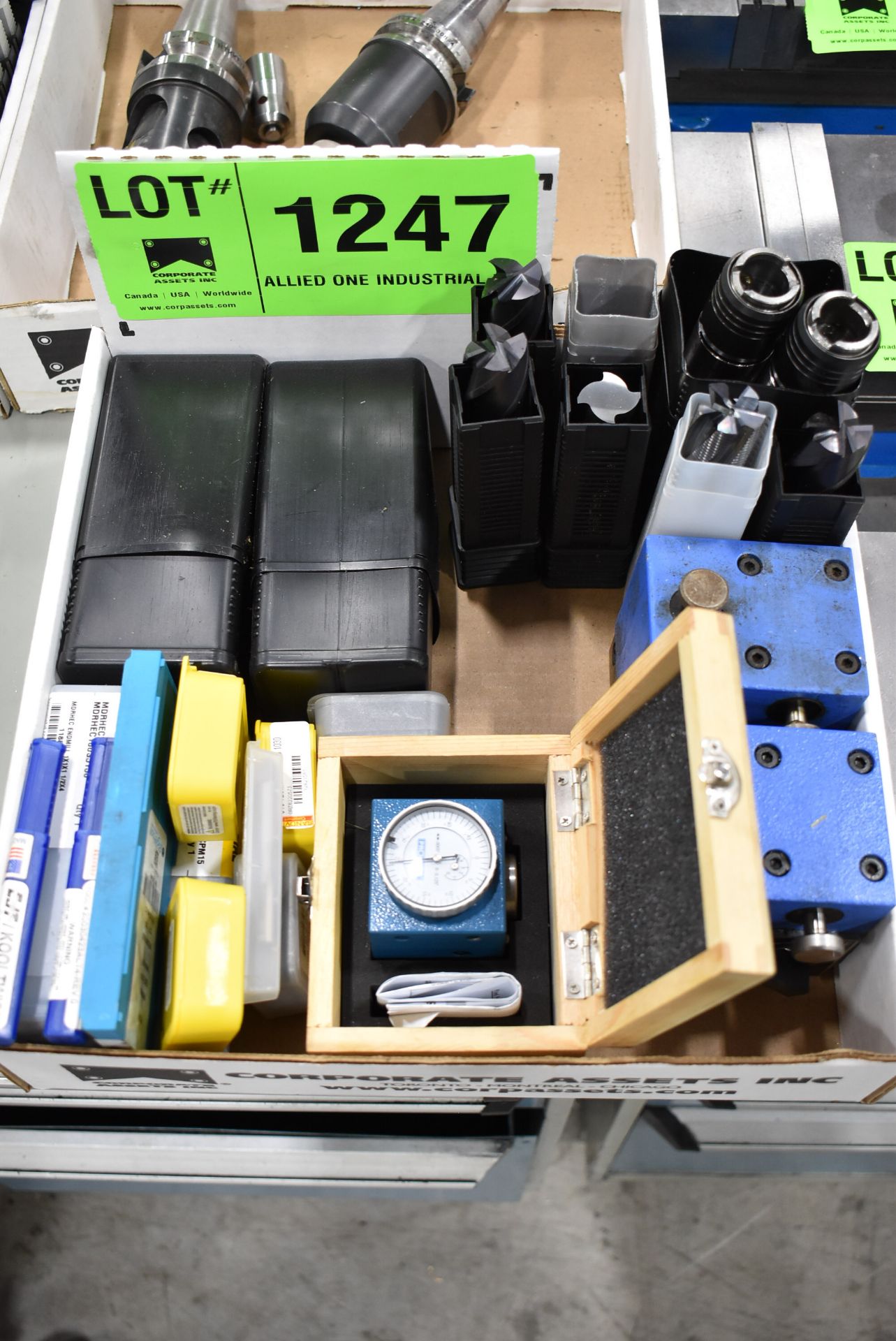 LOT/ TOOLING, MAGNETIC BASES AND INSPECTION EQUIPMENT
