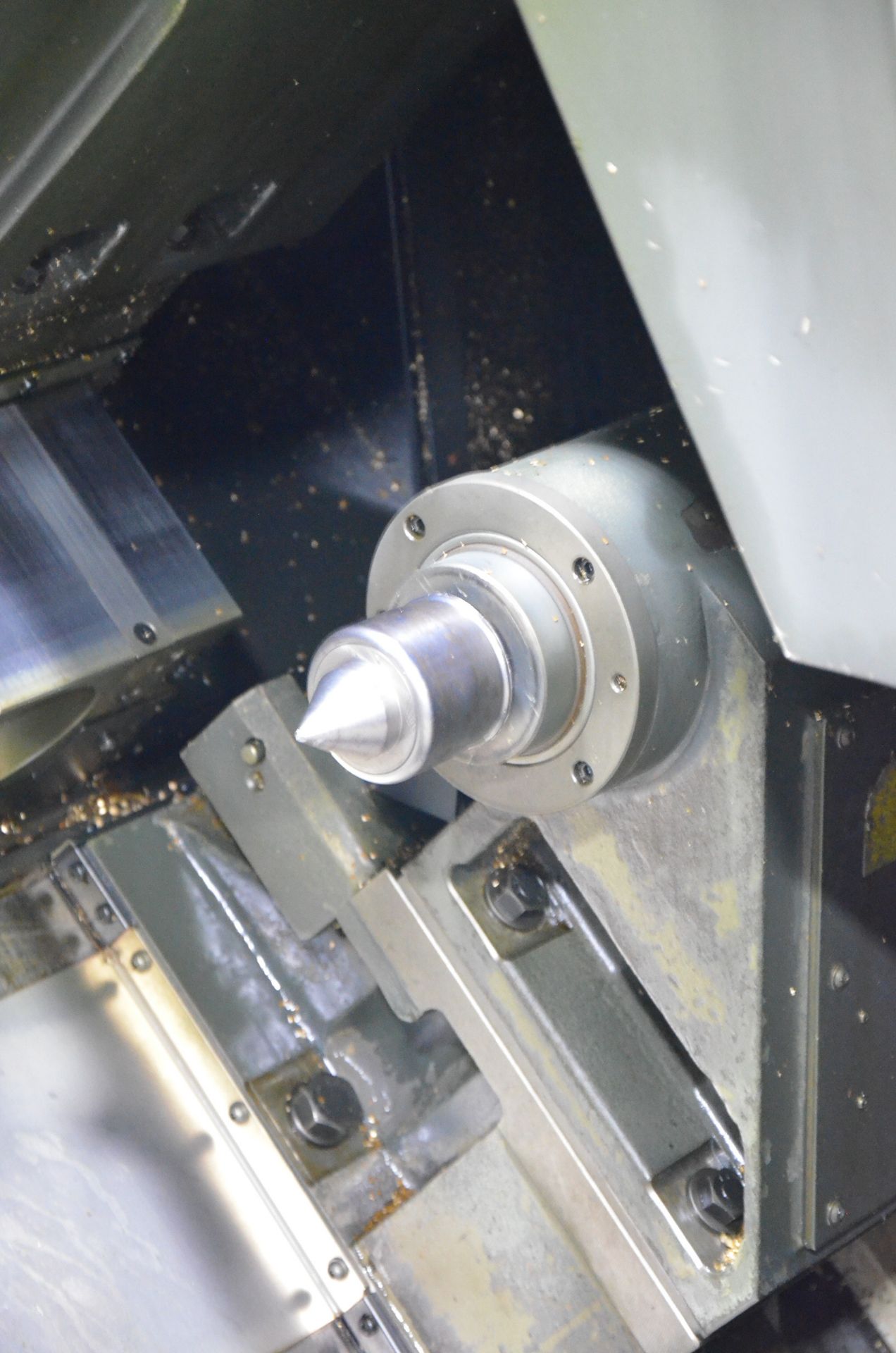 NAKAMURA-TOME SC300 CNC TURNING AND LIVE MILLING CENTER WITH FANUC 21I-TB CNC CONTROL, 22.04" SWING, - Image 14 of 16