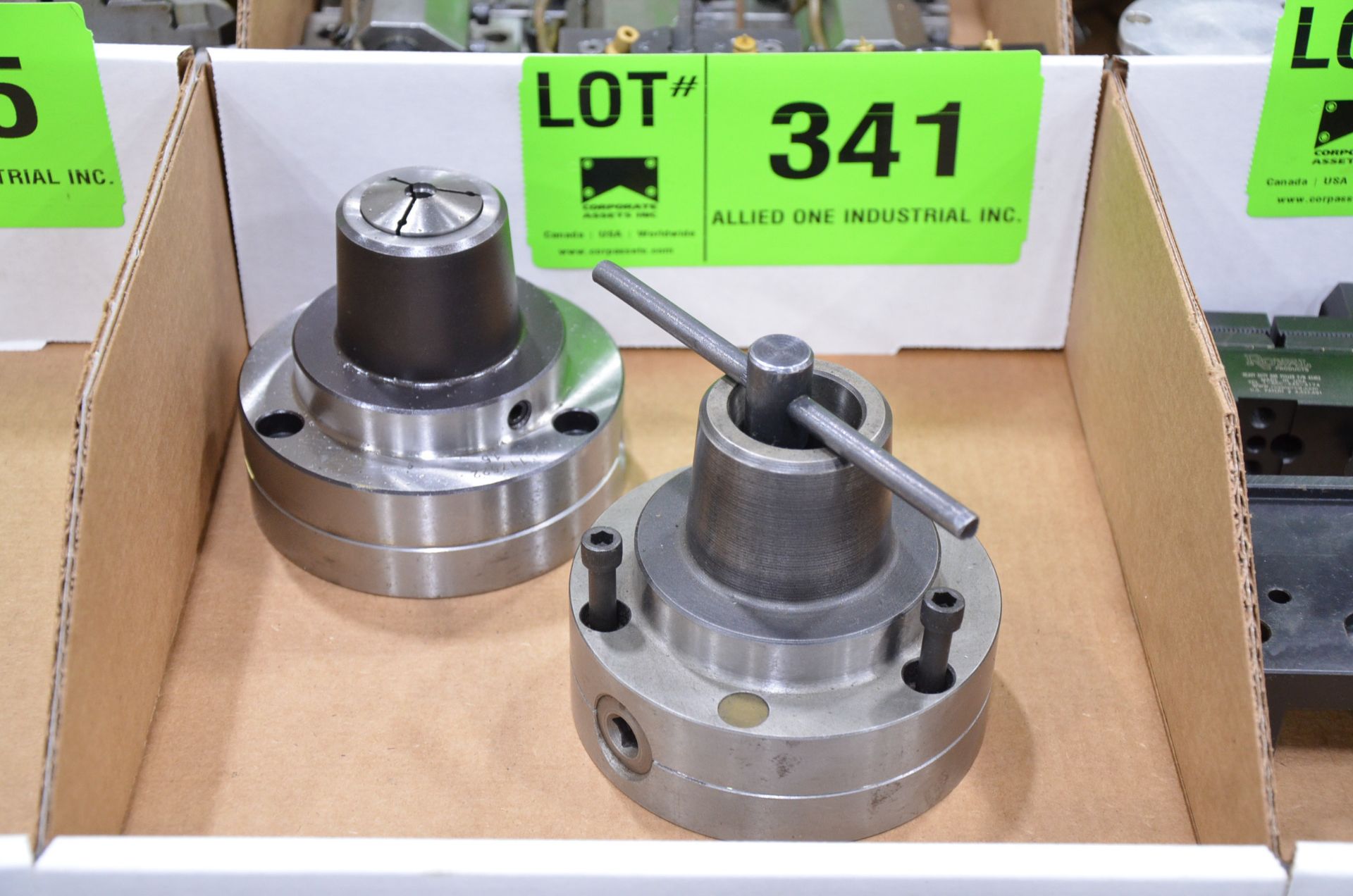 LOT/ (2) 5C COLLET CHUCKS