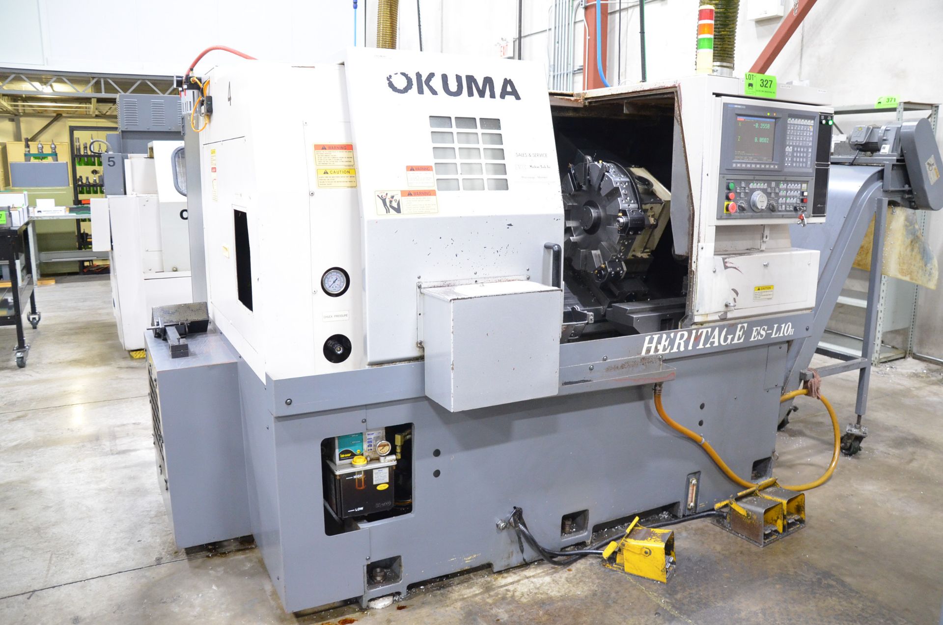 OKUMA (2006) HERITAGE ES-L10II CNC TURNING CENTER WITH OKUMA OSP-U10L CNC CONTROL, 20.47" SWING,