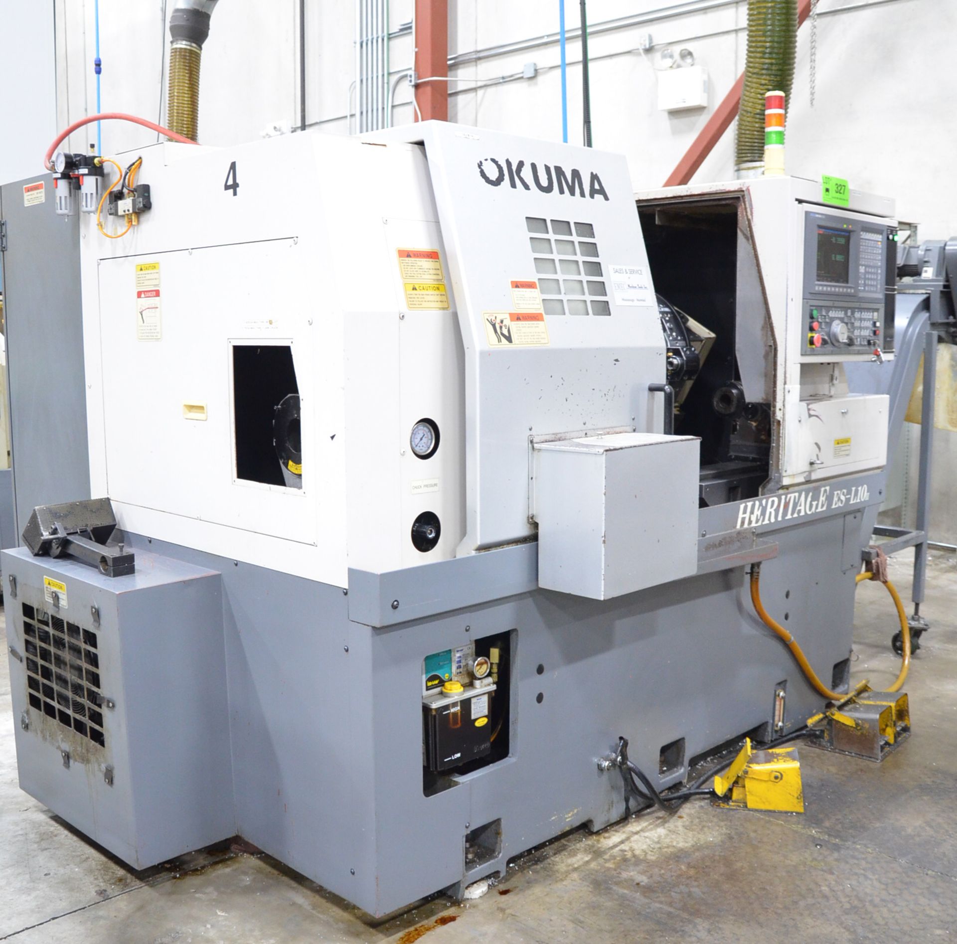 OKUMA (2006) HERITAGE ES-L10II CNC TURNING CENTER WITH OKUMA OSP-U10L CNC CONTROL, 20.47" SWING, - Image 12 of 13