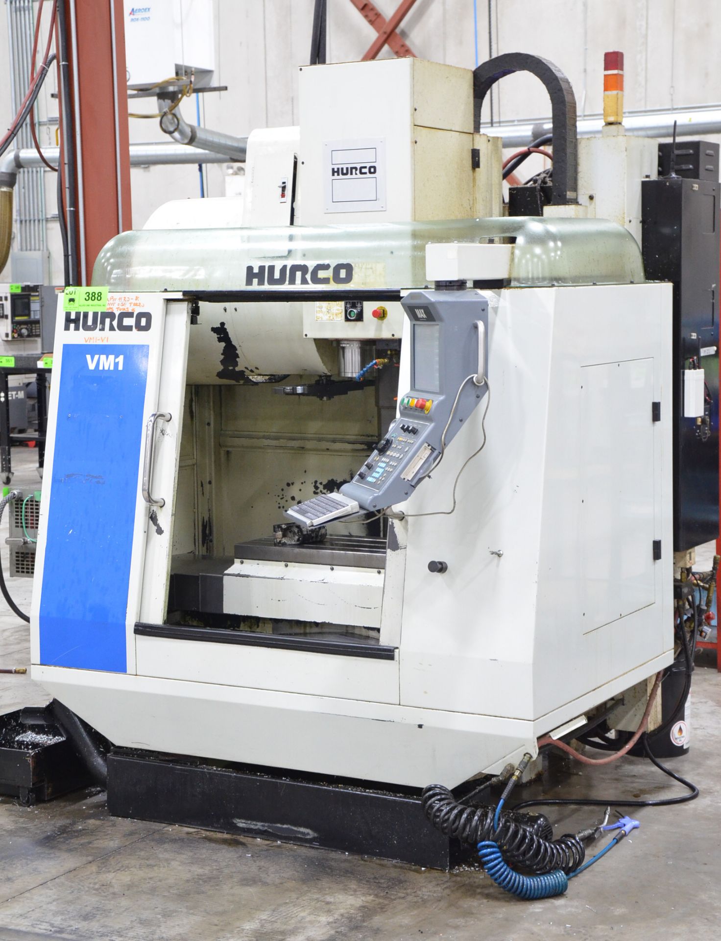 HURCO (2006) VM1 CNC VERTICAL MACHINING CENTER WITH HURCO MAX CNC CONTROL, 14" X 30" TABLE WITH - Image 2 of 9