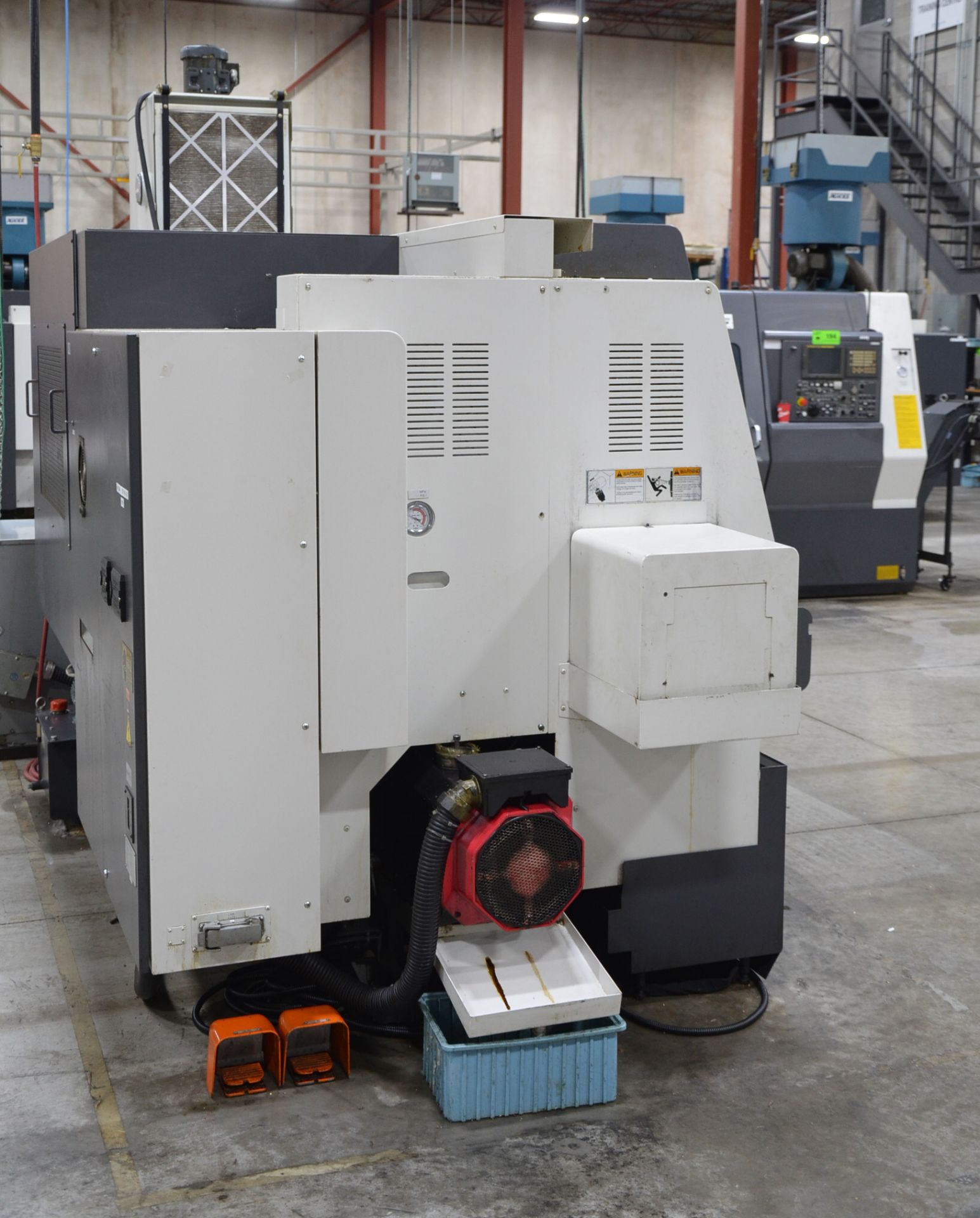 NAKAMURA-TOME SC300 CNC TURNING AND LIVE MILLING CENTER WITH FANUC 21I-TB CNC CONTROL, 22.04" SWING, - Image 6 of 16