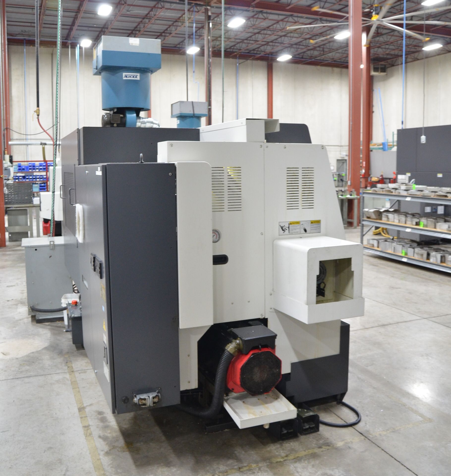 NAKAMURA-TOME SC300 CNC TURNING AND LIVE MILLING CENTER WITH FANUC 21I-TB CNC CONTROL, 22.04" SWING, - Image 6 of 16