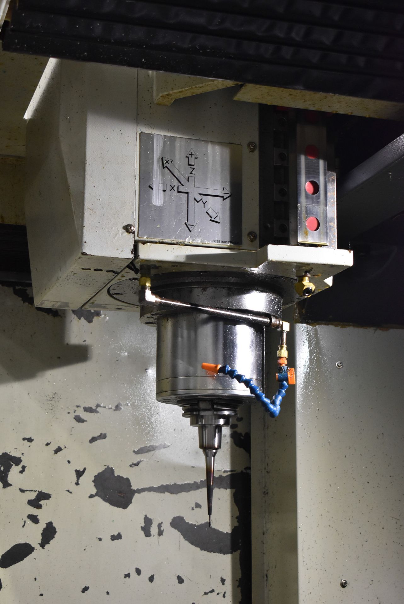 KAO MING (2013) KMC-318HIS, CNC DOUBLE COLUMN HIGH SPEED VERTICAL MACHINING CENTER WITH FANUC SERIES - Image 4 of 17