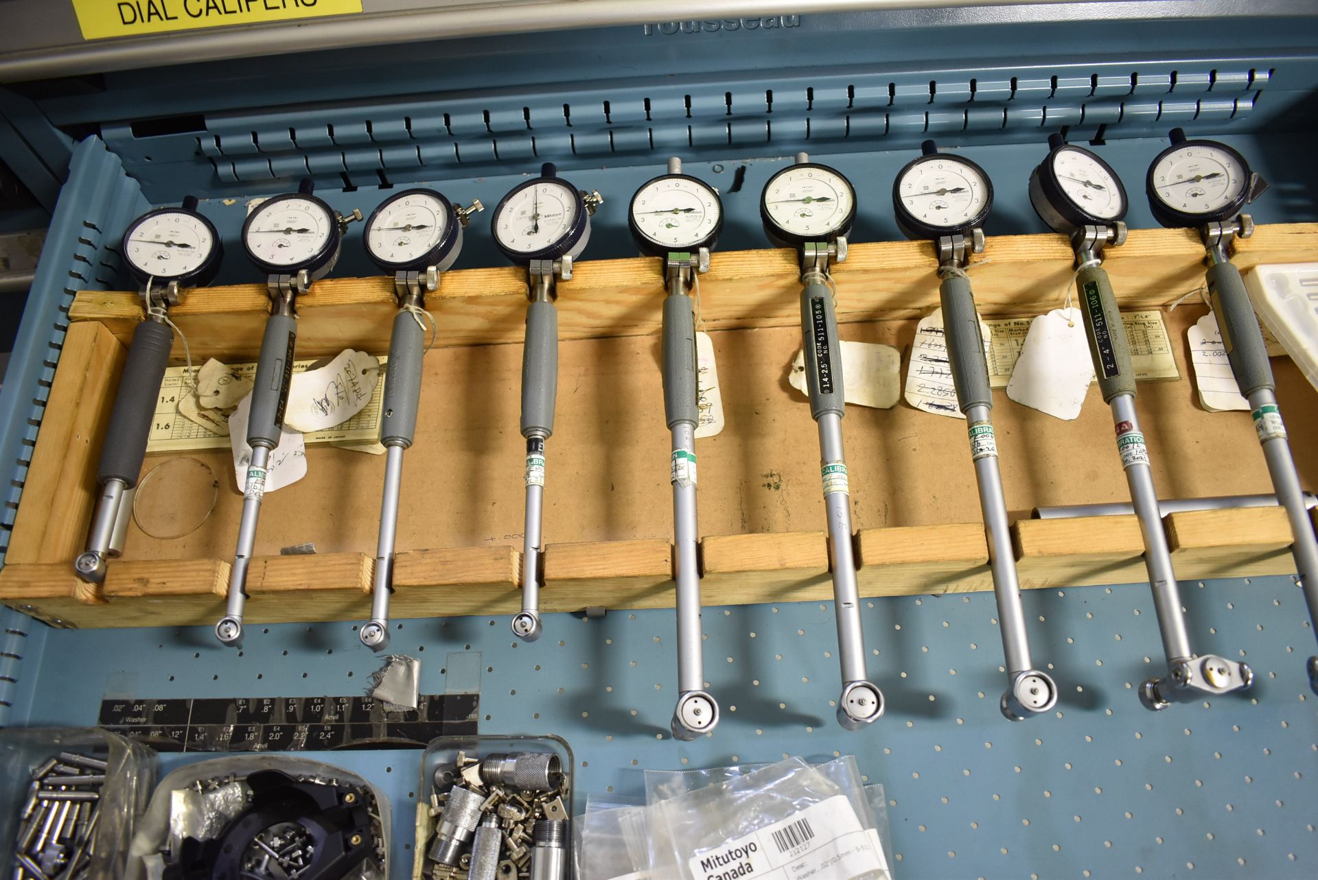 LOT/ CONTENTS OF DRAWER CONSISTING OF MITUTOYO BORE GAUGES - Image 2 of 3