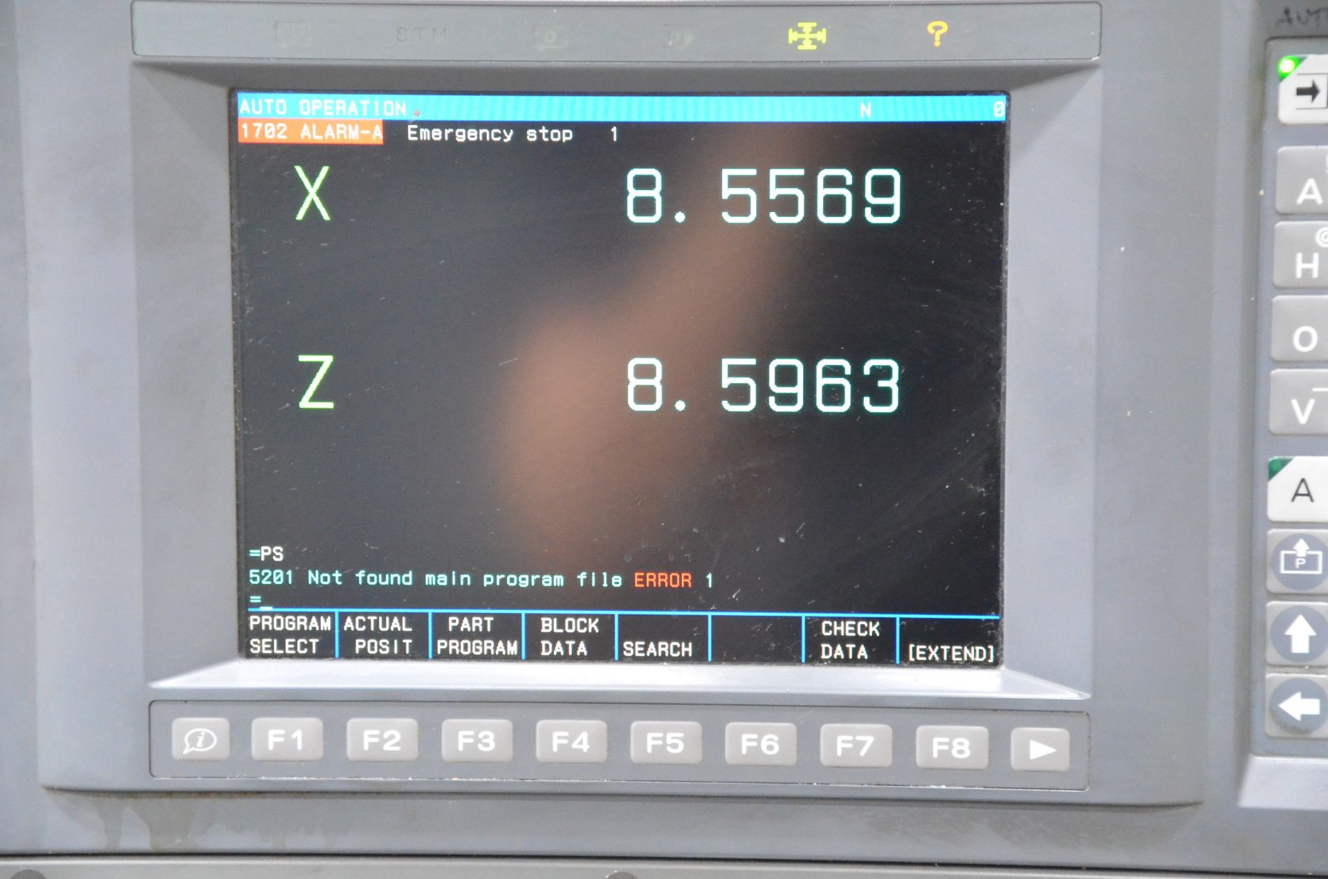 OKUMA (2006) ES-L8II CNC TURNING CENTER WITH OKUMA OSP-U10L CNC CONTROL, 17.72" SWING, 10.63" MAX - Image 8 of 13