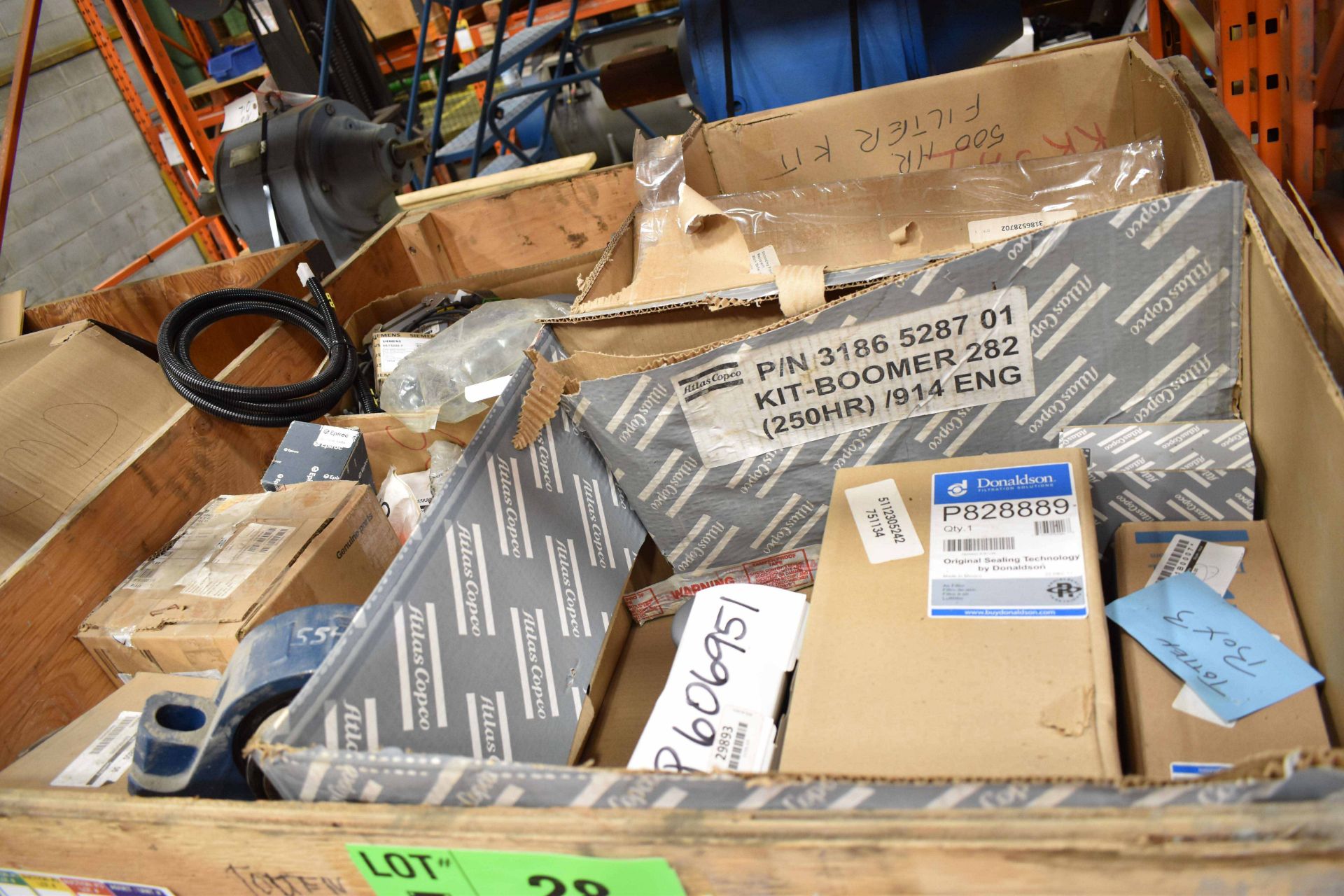 LOT/ CRATE WITH EPIROC MOBILE EQUIPMENT PARTS (CMD WAREHOUSE - 09010202) - Image 2 of 3